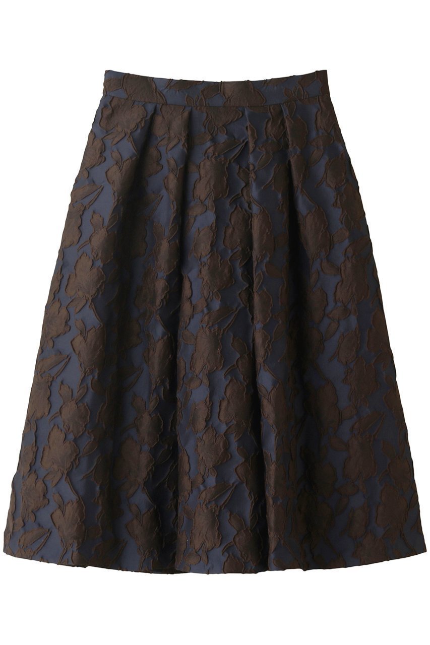 立体感のあるきれいなフレアシルエットが女性らしさを格上げしてくれるスカート 人気、トレンドファッション・服の通販 founy(ファニー) 【アナイ/ANAYI】 トレンドファッション・スタイル  Fashion Trends ブランド Brand ファッション Fashion レディースファッション WOMEN スカート Skirt Aライン/フレアスカート Flared A-Line Skirts ロングスカート Long Skirt コンパクト ジャカード フェミニン フラワー フレア ロング |ID:prp329100002110091