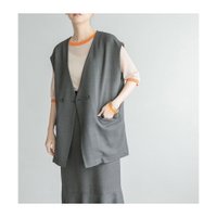 【プチプライス・低価格 ローリーズファーム】春夏にぴったりなやわらかな素材感のベストなど、おすすめ!注目の人気トレンドファッションアイテム 人気、トレンドファッション・服の通販 founy(ファニー) 【ローリーズファーム/LOWRYS FARM】 トレンドファッション・スタイル  Fashion Trends ブランド Brand ファッション Fashion レディースファッション WOMEN アウター Coat Outerwear コート Coats ジャケット Jackets ワンピース Dress キャミワンピース No Sleeve Dresses NEW・新作・新着・新入荷 New Arrivals S/S・春夏 SS・Spring/Summer おすすめ Recommend インナー コンパクト ジャケット セットアップ バスケット バランス フレア ベスト 吸水 夏 Summer 春 Spring サンダル シューズ ミュール ラップ ロング |ID:stp329100000001352