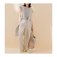 【アンフィーロ 自由区 / UNFILO】シンプルなTシャツにさっと羽織ればおしゃれ度UP 爽やかな風合いのリネンに、ヴィスコース(レーヨンの一種)等をミックスし着やすさをプラスしたライリネンジレなど、おすすめ!注目の人気トレンドファッションアイテム 人気、トレンドファッション・服の通販 founy(ファニー) 【アンフィーロ 自由区/UNFILO】 トレンドファッション・スタイル  Fashion Trends ブランド Brand 雑誌掲載アイテム Magazine Items ファッション雑誌 Fashion Magazines オッジ Oggi ファッション Fashion レディースファッション WOMEN アウター Coat Outerwear トップス・カットソー Tops/Tshirt ベスト/ジレ Gilets/Vests シャツ/ブラウス Shirts/Blouses ロング / Tシャツ T-Shirts カットソー Cut and Sewn パンツ Pants 送料無料 Free Shipping カットソー シンプル セットアップ ベスト ミックス リネン ワイド 軽量 雑誌 おすすめ Recommend リラックス |ID:stp329100000002491