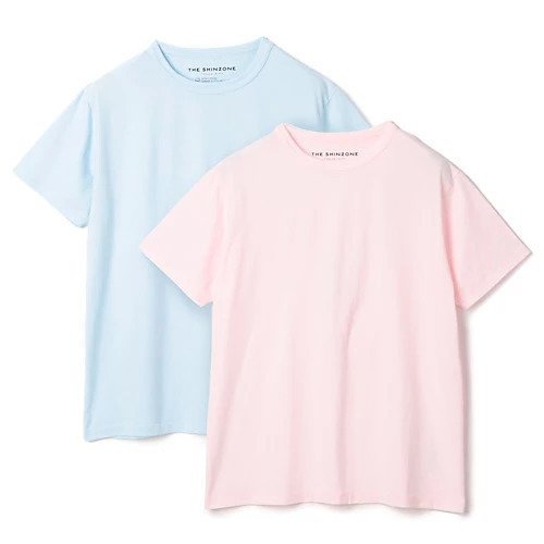 (【HPS別注】ピンク/サックス)一枚でサラッと着るのはもちろんインナーとしても優秀なTシャツ 人気、トレンドファッション・服の通販 founy(ファニー) 【シンゾーン/Shinzone】 トレンドファッション・スタイル  Fashion Trends トレンド、ファッションスタイル Fashion Trends ファッション Fashion レディースファッション WOMEN インナー Inner シンプル Simple スウェット Sweat 定番 Standard 洗える Washable |ID:prp329100000033864