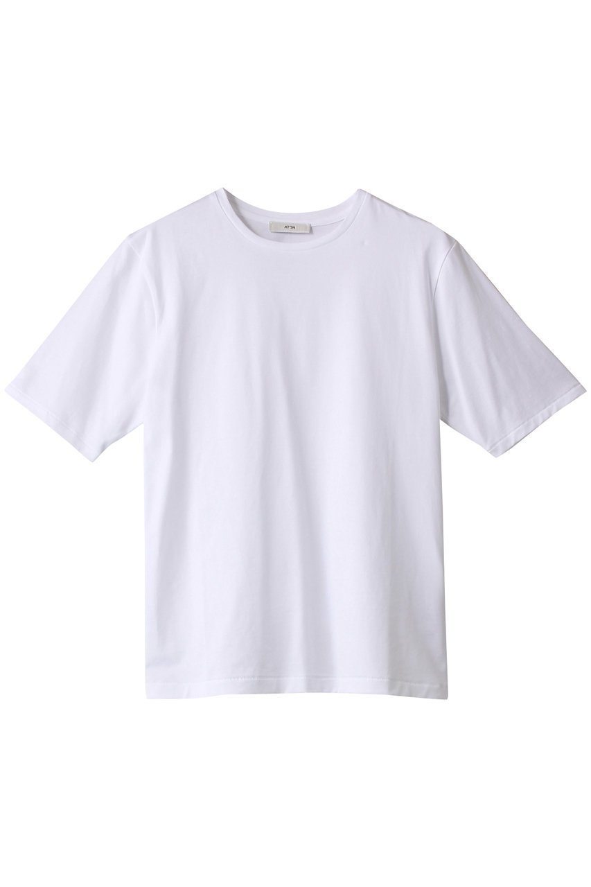 ワードローブに取り入れたい万能Tシャツ 人気、トレンドファッション・服の通販 founy(ファニー) 【エイトン/ATON】 トレンドファッション・スタイル  Fashion Trends ファッション、ブランド PICK UP! Fashion Brand Pick Up ファッション Fashion レディースファッション WOMEN トップス・カットソー Tops/Tshirt シャツ/ブラウス Shirts/Blouses ロング / Tシャツ T-Shirts カットソー Cut and Sewn インド India ショート Short ジャケット Jacket スリーブ Sleeve エレガント 上品 Elegant |ID:prp329100003918598