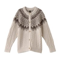 【シーズンムードたっぷりのノルディックニット /Nordic knit with plenty of seasonal mood バトナー 人気ファッション通販 / BATONER】素材感とノルディック柄がシーズン度をアップ 着るだけで季節感を高めてくれるノルディック柄のクルーネックカーディガンなど、おすすめ!注目の人気トレンド、レディースファッションの通販アイテム 人気、トレンドファッション・服の通販 founy(ファニー) 【バトナー/BATONER】 トレンドファッション・スタイル  Fashion Trends ファッション、ブランド PICK UP! Fashion Brand Pick Up ファッション Fashion レディースファッション WOMEN トップス・カットソー Tops/Tshirt ニット Knit Tops カーディガン Cardigans プルオーバー Pullover インナー Inner カーディガン Cardigan ボトム Bottom モヘア Mohair A/W・秋冬 Aw・Autumn/Winter・Fw・Fall-Winter 定番 Standard シンプル Simple ジャカード Jacquard トレンド Trend リラックス Relax |ID:stp329100000005274