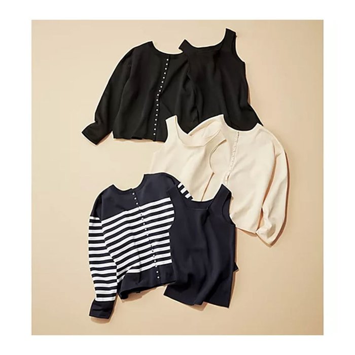 【トゥエルブクローゼット / 12closet】ECランキング上位!人気のレディースファッション通販|きれいめ&トレンドアイテム特集 人気、トレンドファッション・服の通販 founy(ファニー) 【トゥエルブクローゼット/12closet】 トレンドファッション・スタイル  Fashion Trends ファッション、ブランド PICK UP! Fashion Brand Pick Up ファッションモデル・俳優・女優 Models 女性 Women 福田麻琴 Fukuda Makoto ファッション Fashion レディースファッション WOMEN トップス・カットソー Tops/Tshirt カーディガン Cardigans パンツ Pants アンサンブル Ensemble エレガント 上品 Elegant カーディガン Cardigan コラボ Collaboration シンプル Simple タンク Tank パール Pearl フェミニン Feminine 春 Spring 洗える Washable |ID:stp329100000005578