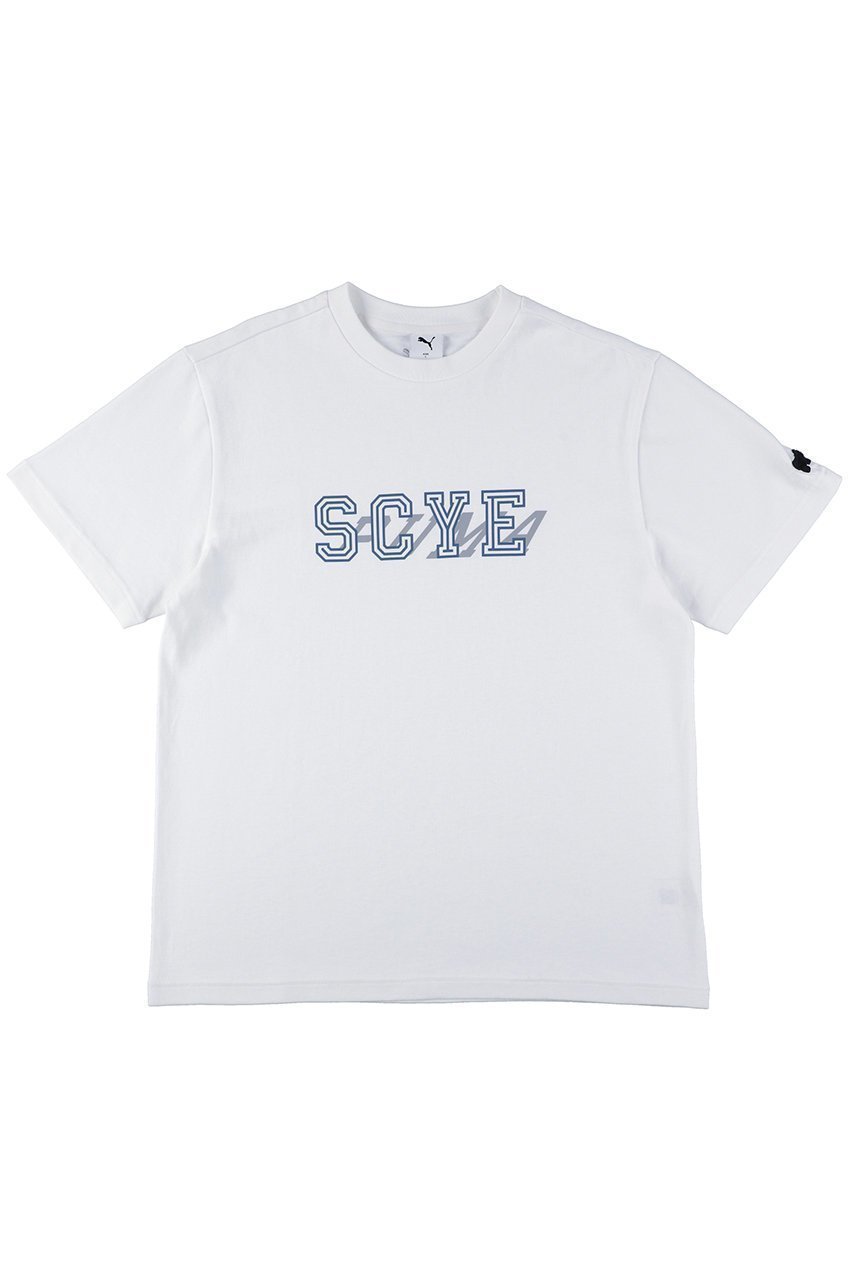 「PUMA × Scye」特別なロゴが光る!大人カジュアルにぴったりのコラボTシャツ 人気、トレンドファッション・服の通販 founy(ファニー) 【プーマ/PUMA】 トレンドファッション・スタイル  Fashion Trends ファッション、ブランド PICK UP! Fashion Brand Pick Up ファッション Fashion レディースファッション WOMEN トップス・カットソー Tops/Tshirt シャツ/ブラウス Shirts/Blouses ロング / Tシャツ T-Shirts カットソー Cut and Sewn 2025年 2025 2025春夏・S/S Ss,Spring/Summer,2025 ユニセックス Unisex ショート Short スリーブ Sleeve 夏 Summer 春 Spring S/S・春夏 Ss・Spring/Summer |ID:prp329100004393581