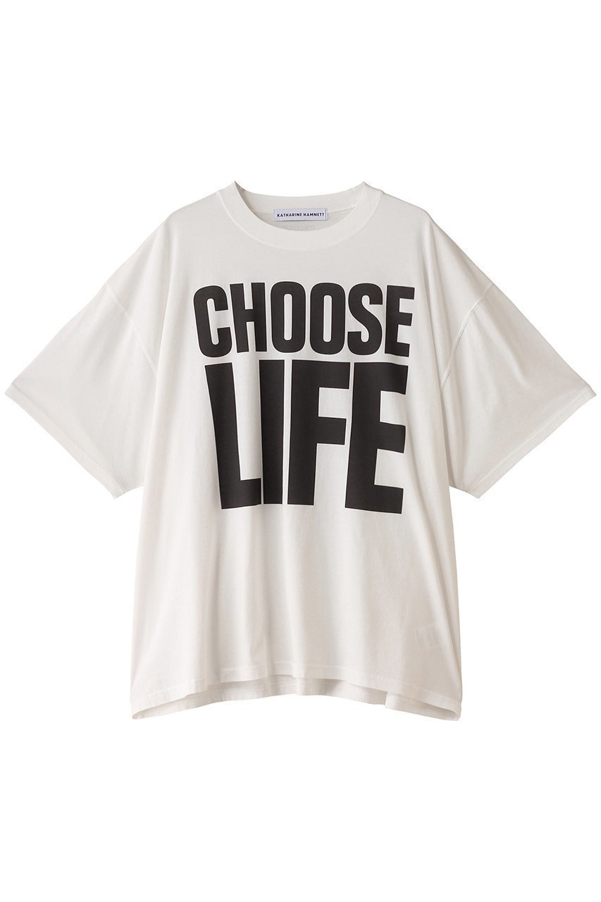 話題のトリプルコラボ!CHOOSE LIFEスローガンTシャツがアップデート 人気、トレンドファッション・服の通販 founy(ファニー) 【サードマガジン/THIRD MAGAZINE】 トレンドファッション・スタイル  Fashion Trends ファッション、ブランド PICK UP! Fashion Brand Pick Up ファッション Fashion レディースファッション WOMEN トップス・カットソー Tops/Tshirt シャツ/ブラウス Shirts/Blouses ロング / Tシャツ T-Shirts カットソー Cut and Sewn ショート Short スリーブ Sleeve トリプル Triple ビンテージ Vintage プリント Print 再入荷 Restock/Back In Stock/Re Arrival 別注 Special Order |ID:prp329100004034612