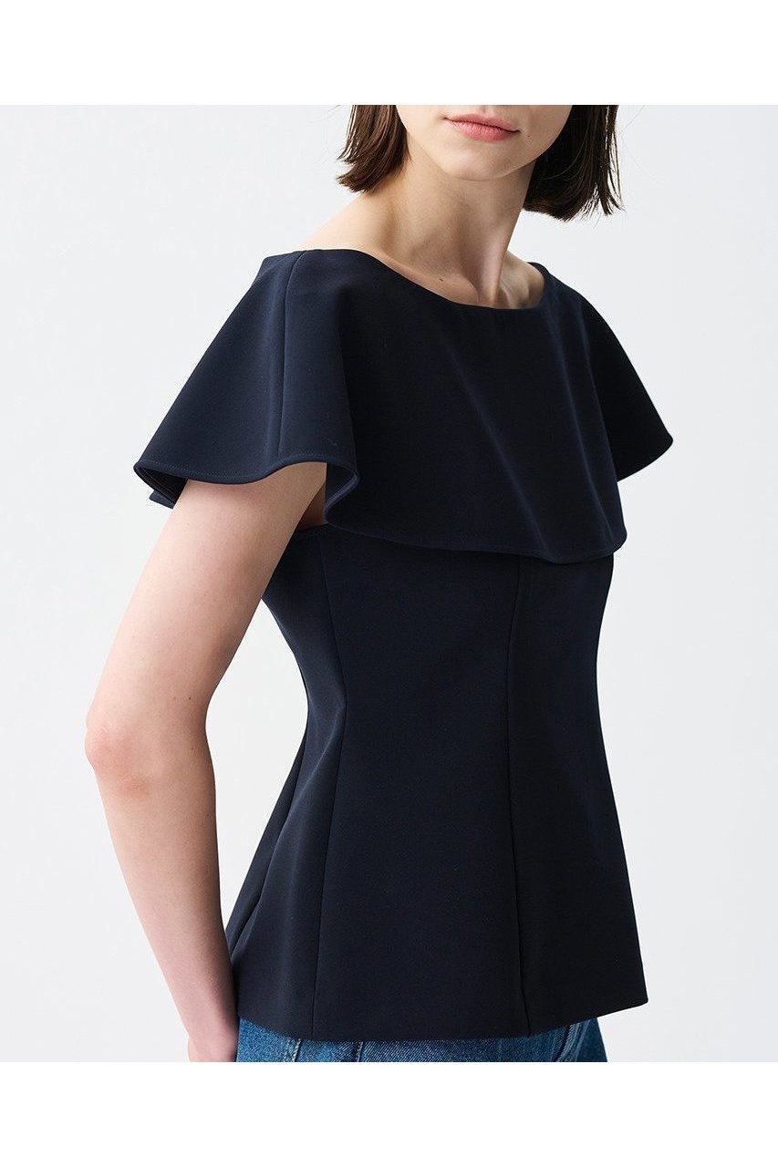 【華やかさと機能性を両立】ラッフルカラーデザインのスタイルアップブラウス 人気、トレンドファッション・服の通販 founy(ファニー) 【アンクレイヴ/uncrave】 トレンドファッション・スタイル  Fashion Trends ファッション、ブランド PICK UP! Fashion Brand Pick Up ファッション Fashion レディースファッション WOMEN トップス・カットソー Tops/Tshirt シャツ/ブラウス Shirts/Blouses おすすめ Recommend ショルダー Shoulder ショート Short ストレッチ Stretch スリーブ Sleeve ペプラム Peplum ラッフル Raffle NEW・新作・新着・新入荷 New Arrivals |ID:prp329100004504503