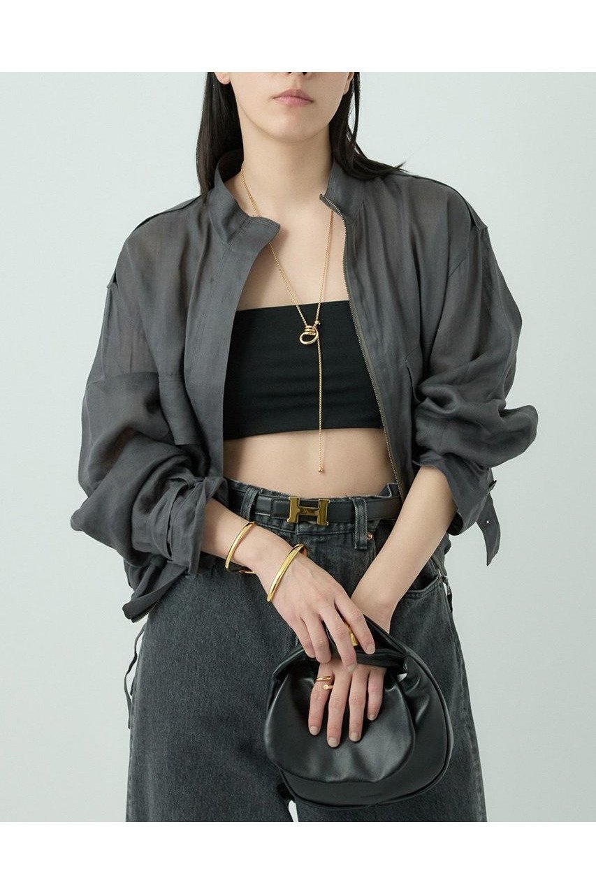 2025年春夏・新色登場!軽やかで涼しい夏の定番ラミーシリーズ 羽織 人気、トレンドファッション・服の通販 founy(ファニー) 【カオス/Chaos】 トレンドファッション・スタイル  Fashion Trends ファッション、ブランド PICK UP! Fashion Brand Pick Up ファッション Fashion レディースファッション WOMEN アウター Coat Outerwear ジャケット Jackets ブルゾン Blouson/Jackets 2025年 2025 2025春夏・S/S Ss,Spring/Summer,2025 ジャケット Jacket ツイル Twill ブルゾン Blouson 再入荷 Restock/Back In Stock/Re Arrival 夏 Summer 定番 Standard 羽織 Haori |ID:prp329100003940413