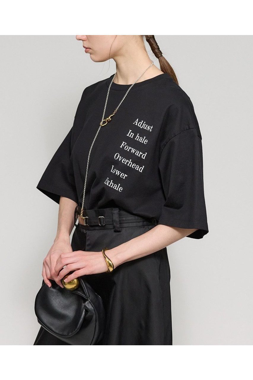 WHY NOT NOW今季限定・バックプリントが映えるシーズンTシャツ 人気、トレンドファッション・服の通販 founy(ファニー) 【カオス/Chaos】 トレンドファッション・スタイル  Fashion Trends ファッション、ブランド PICK UP! Fashion Brand Pick Up ファッション Fashion レディースファッション WOMEN トップス・カットソー Tops/Tshirt シャツ/ブラウス Shirts/Blouses ロング / Tシャツ T-Shirts カットソー Cut and Sewn インナー Inner ショート Short シルケット Mercerization スリーブ Sleeve デニム Denim NEW・新作・新着・新入荷 New Arrivals |ID:prp329100004512221