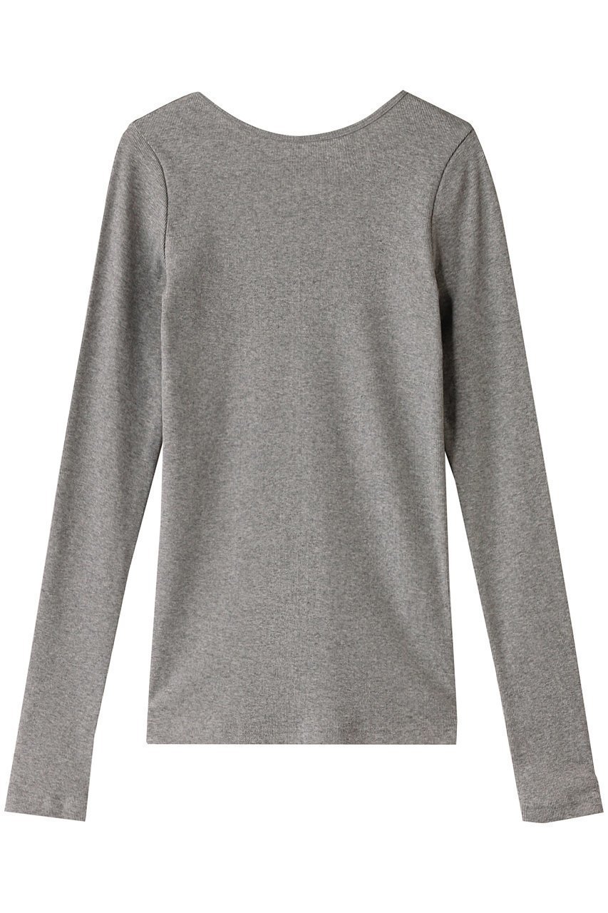 女性らしさ引き立つディテールが魅力のロングTシャツ 人気、トレンドファッション・服の通販 founy(ファニー) 【ヒューエルミュージアム/hueLe Museum】 トレンドファッション・スタイル  Fashion Trends ファッション、ブランド PICK UP! Fashion Brand Pick Up ファッション Fashion レディースファッション WOMEN トップス・カットソー Tops/Tshirt シャツ/ブラウス Shirts/Blouses ロング / Tシャツ T-Shirts カットソー Cut and Sewn インナー Inner コンパクト Compact シンプル Simple スリーブ Sleeve ロング Long |ID:prp329100004406100