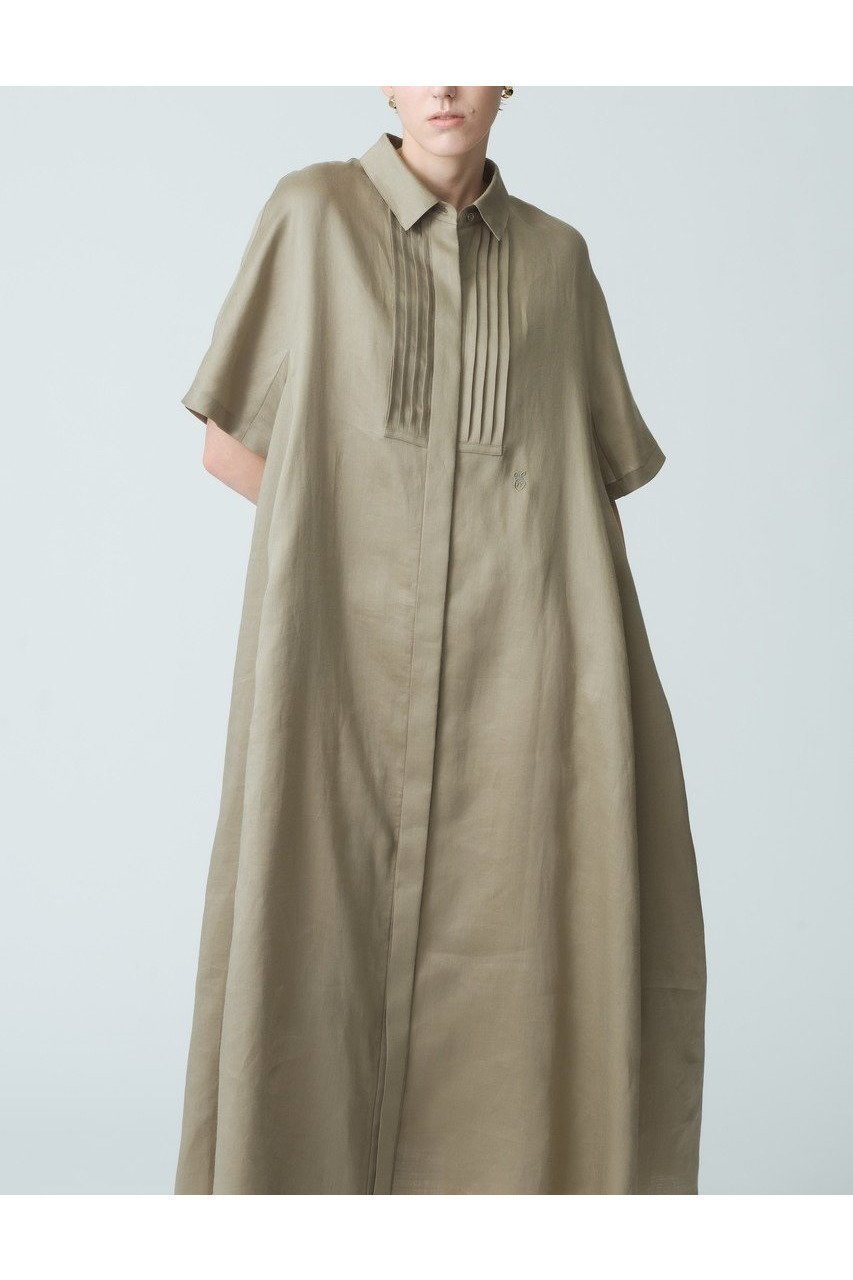 【夏の本命ワンピース】上品なラミー素材のシャツワンピース 人気、トレンドファッション・服の通販 founy(ファニー) 【エブール/ebure】 トレンドファッション・スタイル  Fashion Trends ファッション、ブランド PICK UP! Fashion Brand Pick Up ファッション Fashion レディースファッション WOMEN ワンピース Dress シャツワンピース Shirt Dresses チュニック Tunic クラシック Classic サテン Satin サマー Summer チュニック Tunic ワンポイント One Point 再入荷 Restock/Back In Stock/Re Arrival 夏 Summer |ID:prp329100004483039