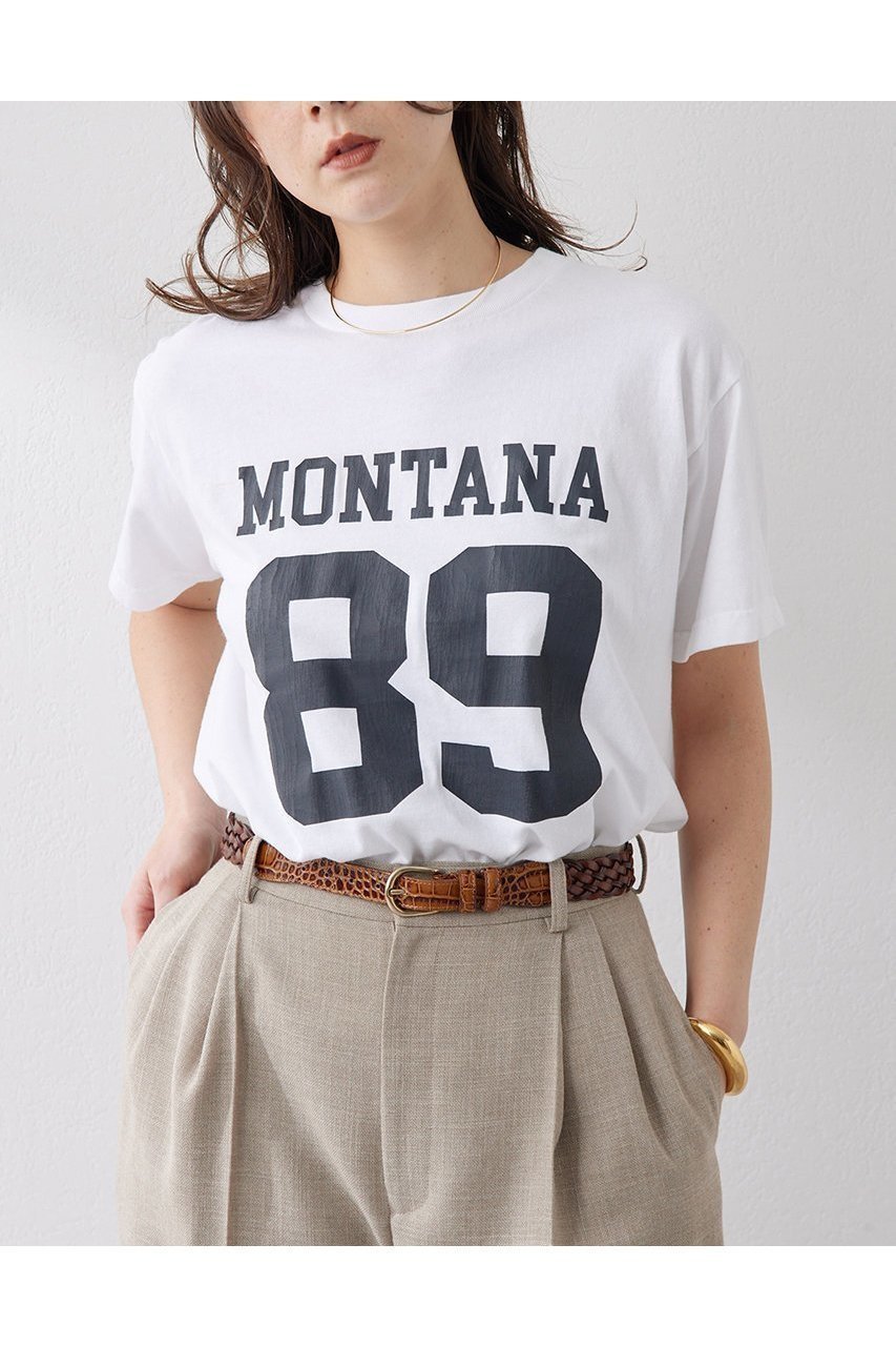 ヴィンテージ感漂うナンバリングロゴのこなれTシャツ 人気、トレンドファッション・服の通販 founy(ファニー) 【ウィムガゼット/Whim Gazette】 トレンドファッション・スタイル  Fashion Trends ファッション、ブランド PICK UP! Fashion Brand Pick Up ファッション Fashion レディースファッション WOMEN トップス・カットソー Tops/Tshirt シャツ/ブラウス Shirts/Blouses ロング / Tシャツ T-Shirts カットソー Cut and Sewn インナー Inner ヴィンテージ Vintage カットソー Cut And Sew コンパクト Compact ショート Short ジャケット Jacket スリーブ Sleeve トレンド Trend ブライト Bright プリント Print ベーシック Basic ボトム Bottom リアル Real ロング Long 再入荷 Restock/Back In Stock/Re Arrival |ID:prp329100004394925
