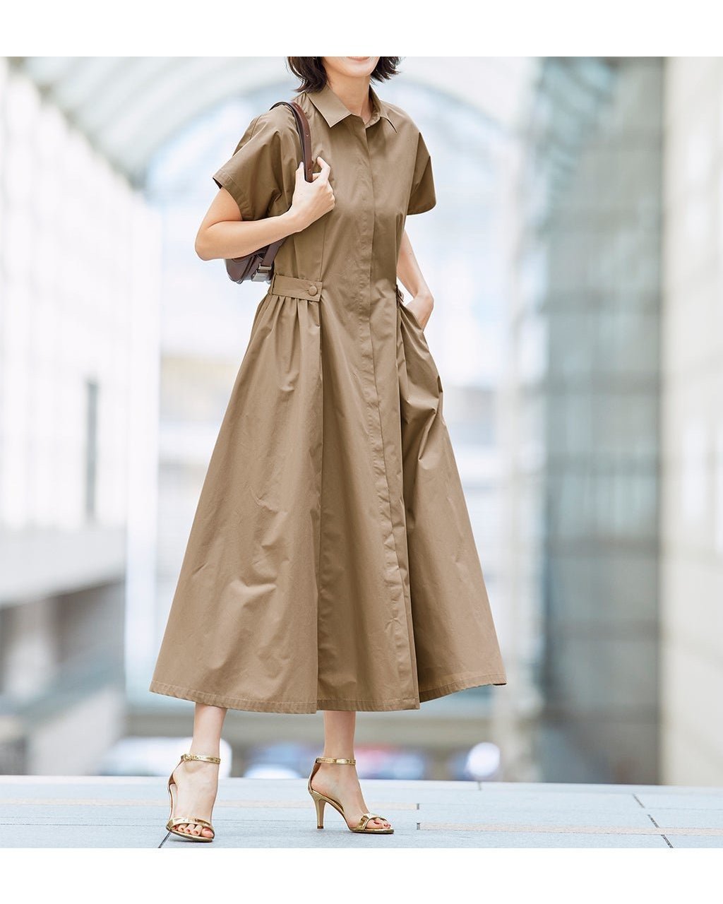 40代・50代女性におすすめ 凛とした美しさ漂うフレアワンピース 人気、トレンドファッション・服の通販 founy(ファニー) 【ドゥクラッセ/DoCLASSE】 トレンドファッション・スタイル  Fashion Trends ファッション、ブランド PICK UP! Fashion Brand Pick Up ファッション Fashion レディースファッション WOMEN ワンピース Dress シャツワンピース Shirt Dresses ギャザー Gather フレア Flare 人気 Popularity |ID:prp329100004485558