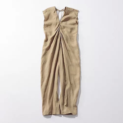 タックドレープで魅せる上品リネンオールインワン【enrica】 人気、トレンドファッション・服の通販 founy(ファニー) 【エンリカ/enrica】 トレンドファッション・スタイル  Fashion Trends トレンド、ファッションスタイル Fashion Trends ファッション Fashion レディースファッション WOMEN ワンピース Dress オールインワン ワンピース All In One Dress シンプル Simple リネン Linen 今季 This Season 洗える Washable |ID:prp329100004454901