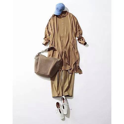 エキゾチックな気品を纏うバンドカラーシャツワンピース【Kech Les Essentiels】 人気、トレンドファッション・服の通販 founy(ファニー) 【ケシュルエッセンシャル/Kech Les Essentiels】 トレンドファッション・スタイル  Fashion Trends トレンド、ファッションスタイル Fashion Trends ファッション Fashion レディースファッション WOMEN トップス・カットソー Tops/Tshirt シャツ/ブラウス Shirts/Blouses ワンピース Dress ドレス Party Dresses ドレス Dress ドレープ Drape 洗える Washable |ID:prp329100004372816