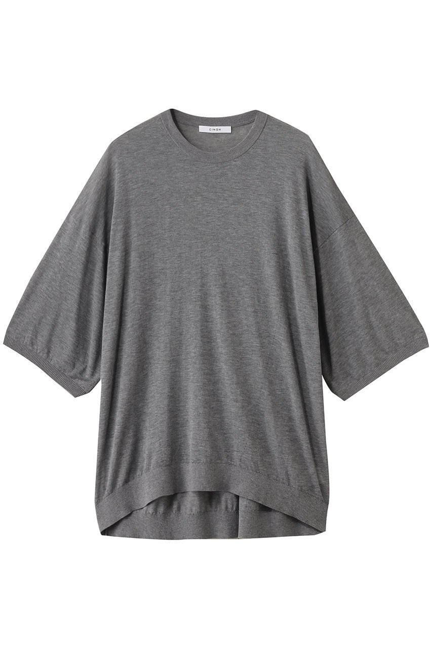 【CINOH/チノ】涼やかに着こなす大人のビッグシルエットニットTシャツ 人気、トレンドファッション・服の通販 founy(ファニー) 【チノ/CINOH】 トレンドファッション・スタイル  Fashion Trends ファッション、ブランド PICK UP! Fashion Brand Pick Up ファッション Fashion レディースファッション WOMEN トップス・カットソー Tops/Tshirt ニット Knit Tops シャツ/ブラウス Shirts/Blouses ロング / Tシャツ T-Shirts プルオーバー Pullover おすすめ Recommend スキニーデニム Skinny Denim ビッグ Big ワイド Wide 今夏 Summer 今季 This Season 夏 Summer NEW・新作・新着・新入荷 New Arrivals |ID:prp329100004547679