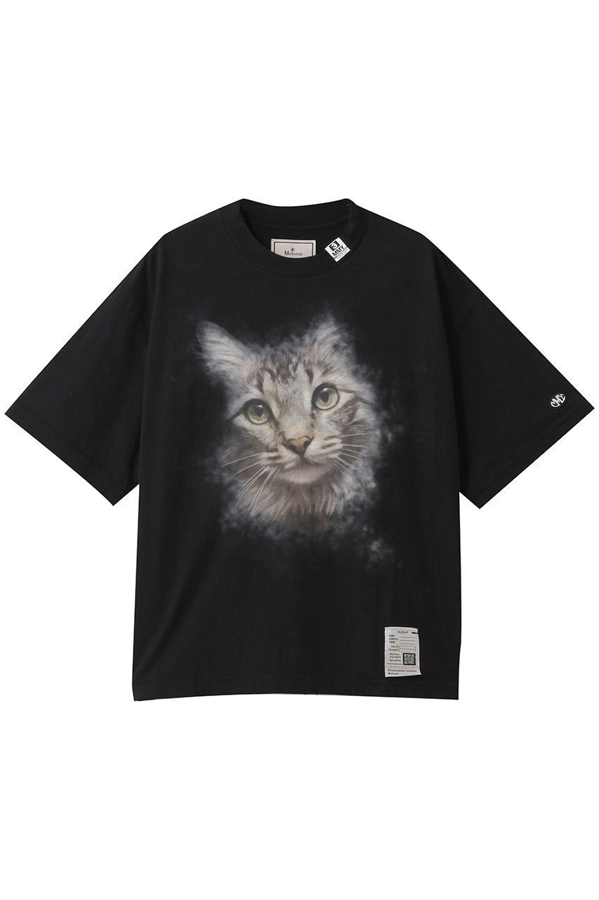 【Maison MIHARA YASUHIRO/メゾン ミハラヤスヒロ】愛嬌たっぷりのCATプリントで魅せる主役Tシャツ 人気、トレンドファッション・服の通販 founy(ファニー) 【メゾン ミハラヤスヒロ/Maison MIHARA YASUHIRO】 トレンドファッション・スタイル  Fashion Trends ファッション、ブランド PICK UP! Fashion Brand Pick Up ファッション Fashion レディースファッション WOMEN トップス・カットソー Tops/Tshirt シャツ/ブラウス Shirts/Blouses ロング / Tシャツ T-Shirts カットソー Cut and Sewn ショート Short スリーブ Sleeve バランス Balance プリント Print NEW・新作・新着・新入荷 New Arrivals |ID:prp329100004547673