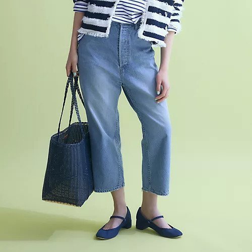 【MADISONBLUE/マディソンブルー】のHPS別注のこなれ感漂うサルエルデニムで春コーデを刷新 人気、トレンドファッション・服の通販 founy(ファニー) 【マディソンブルー/MADISONBLUE】 トレンドファッション・スタイル  Fashion Trends トレンド、ファッションスタイル Fashion Trends ファッション Fashion レディースファッション WOMEN パンツ Pants ダメージ Damage デニム Denim ポケット Pocket 別注 Special Order 春 Spring 洗える Washable |ID:prp329100004462393