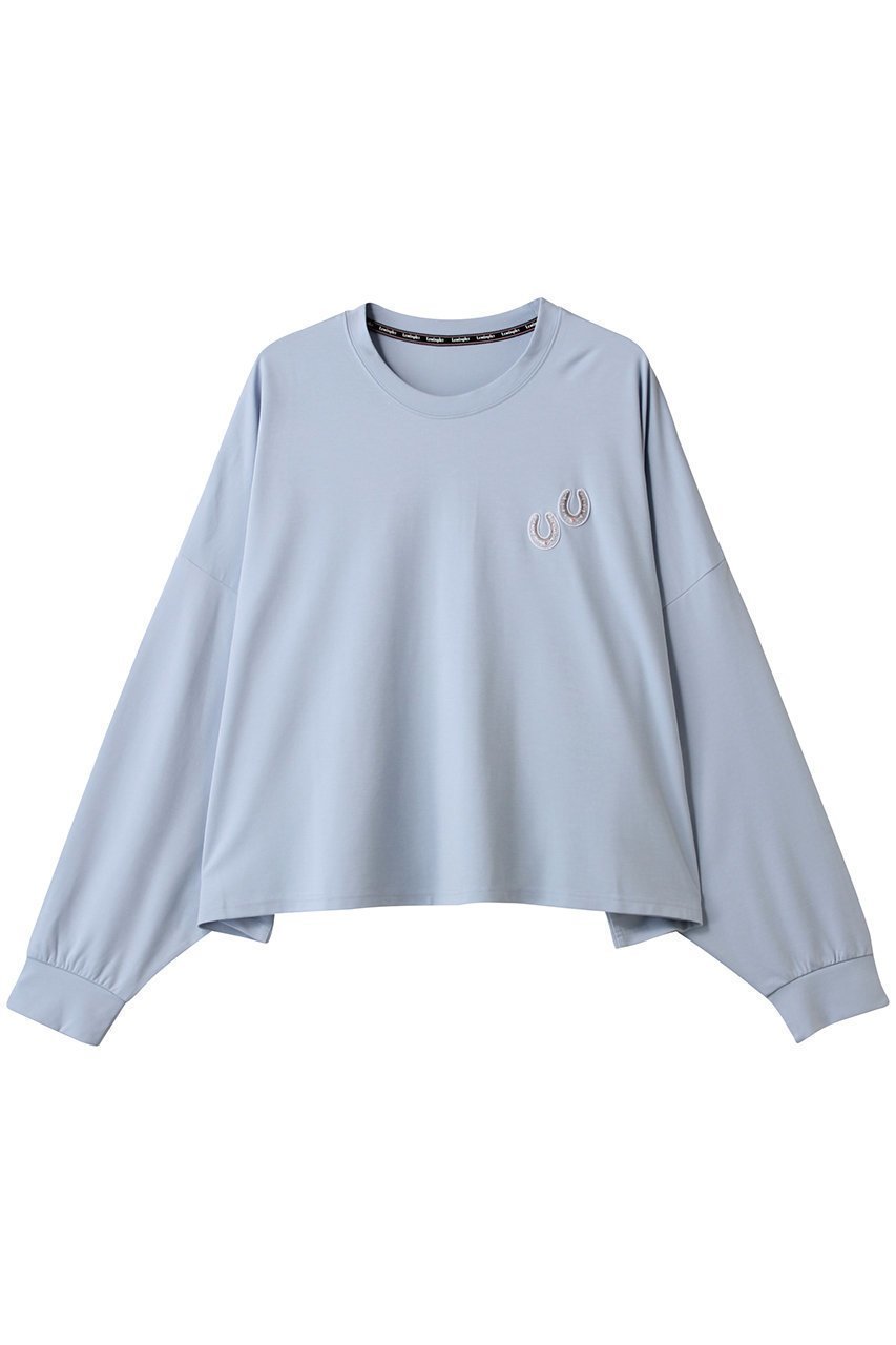 【Lemonplet/レモンプレット】の馬蹄刺しゅうが光る抜け感Tシャツで大人のこなれスタイルに 人気、トレンドファッション・服の通販 founy(ファニー) 【レモンプレット/Lemonplet】 トレンドファッション・スタイル  Fashion Trends トレンド、ファッションスタイル Fashion Trends ファッション Fashion レディースファッション WOMEN トップス・カットソー Tops/Tshirt シャツ/ブラウス Shirts/Blouses ロング / Tシャツ T-Shirts カットソー Cut and Sewn ジャージ Jersey スリーブ Sleeve トレンド Trend ドレープ Drape ロング Long NEW・新作・新着・新入荷 New Arrivals |ID:prp329100004549107