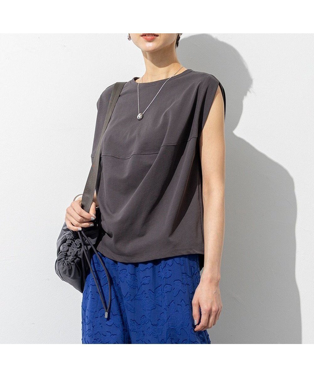 波打つフレアが印象的なモード  Tシャツ 人気、トレンドファッション・服の通販 founy(ファニー) 【23区/NIJYUSANKU】 トレンドファッション・スタイル  Fashion Trends ファッション、ブランド PICK UP! Fashion Brand Pick Up ファッション Fashion レディースファッション WOMEN トップス・カットソー Tops/Tshirt シャツ/ブラウス Shirts/Blouses ロング / Tシャツ T-Shirts カットソー Cut and Sewn 春 Spring カットソー Cut And Sew シンプル Simple タンク Tank パープル Purple フォルム Form フレア Flare ボトム Bottom S/S・春夏 Ss・Spring/Summer NEW・新作・新着・新入荷 New Arrivals 夏 Summer 2025年 2025 2025春夏・S/S Ss,Spring/Summer,2025 |ID:prp329100004551984