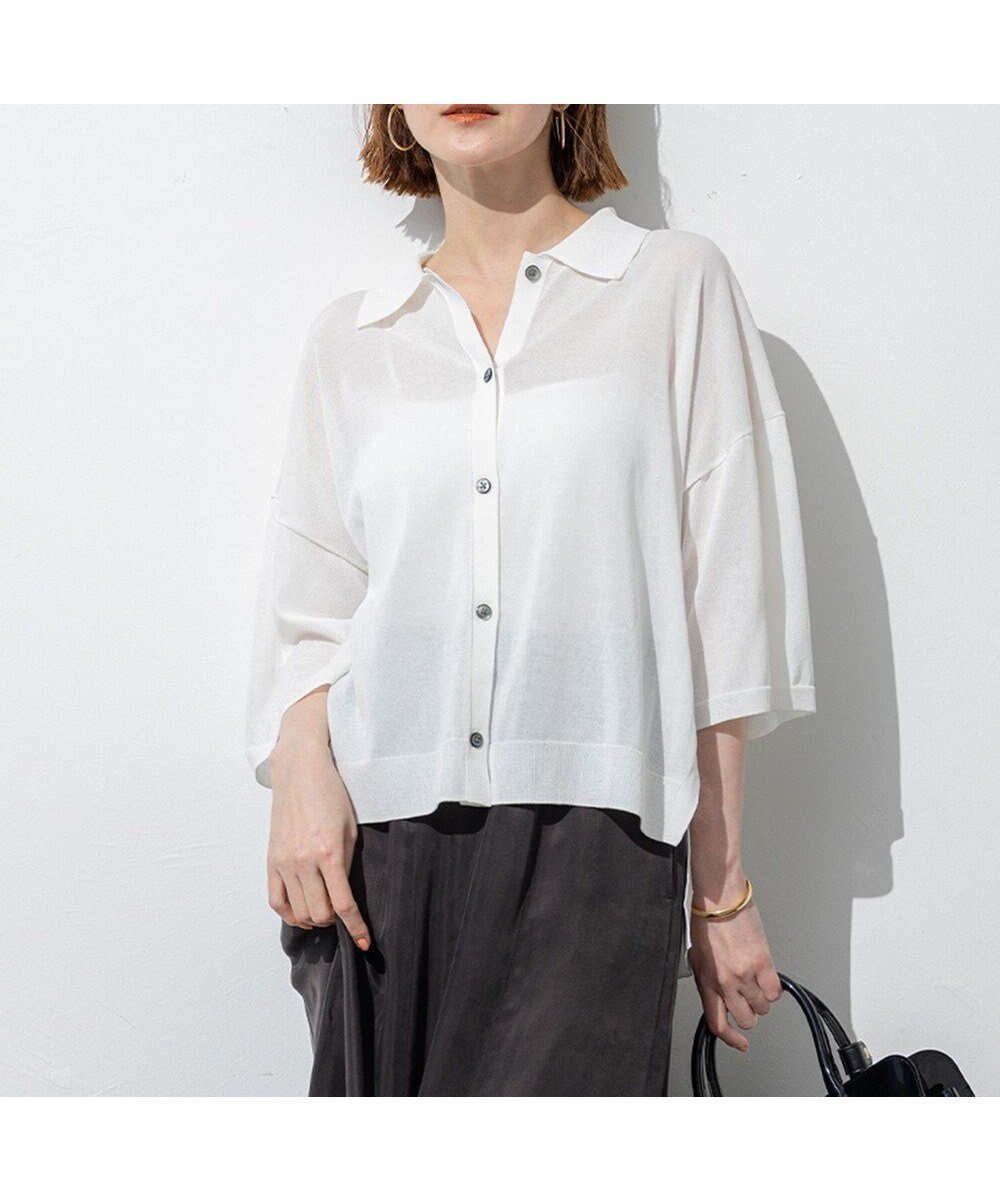 軽やかさと抜け感を叶える夏のシアーニット 人気、トレンドファッション・服の通販 founy(ファニー) 【23区/NIJYUSANKU】 トレンドファッション・スタイル  Fashion Trends ファッション、ブランド PICK UP! Fashion Brand Pick Up ファッション Fashion レディースファッション WOMEN トップス・カットソー Tops/Tshirt ニット Knit Tops 春 Spring カーディガン Cardigan スリット Slit セーター Sweater ダブル Double S/S・春夏 Ss・Spring/Summer NEW・新作・新着・新入荷 New Arrivals 夏 Summer 2025年 2025 2025春夏・S/S Ss,Spring/Summer,2025 |ID:prp329100004552003