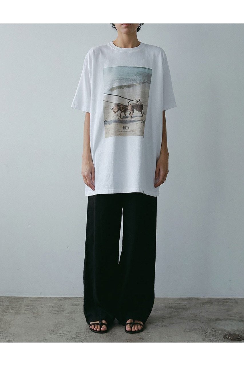イタリアングレイハウンドがモチーフのヴィンテージ風フォトTシャツ 人気、トレンドファッション・服の通販 founy(ファニー) 【ハー/HER.】 トレンドファッション・スタイル  Fashion Trends ファッション、ブランド PICK UP! Fashion Brand Pick Up ファッション Fashion レディースファッション WOMEN トップス・カットソー Tops/Tshirt シャツ/ブラウス Shirts/Blouses ロング / Tシャツ T-Shirts カットソー Cut and Sewn ショート Short スリーブ Sleeve ヴィンテージ Vintage NEW・新作・新着・新入荷 New Arrivals |ID:prp329100004557880