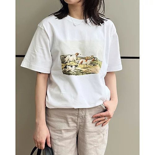 クラシカルな犬のアートが主役 上品に遊べるプリントTシャツ 人気、トレンドファッション・服の通販 founy(ファニー) 【スアデオ/suadeo】 トレンドファッション・スタイル  Fashion Trends ファッション、ブランド PICK UP! Fashion Brand Pick Up ファッション Fashion レディースファッション WOMEN トップス・カットソー Tops/Tshirt シャツ/ブラウス Shirts/Blouses ロング / Tシャツ T-Shirts イラスト Illustration 洗える Washable クラシカル Classical プリント Print 犬 Dog |ID:prp329100004485133