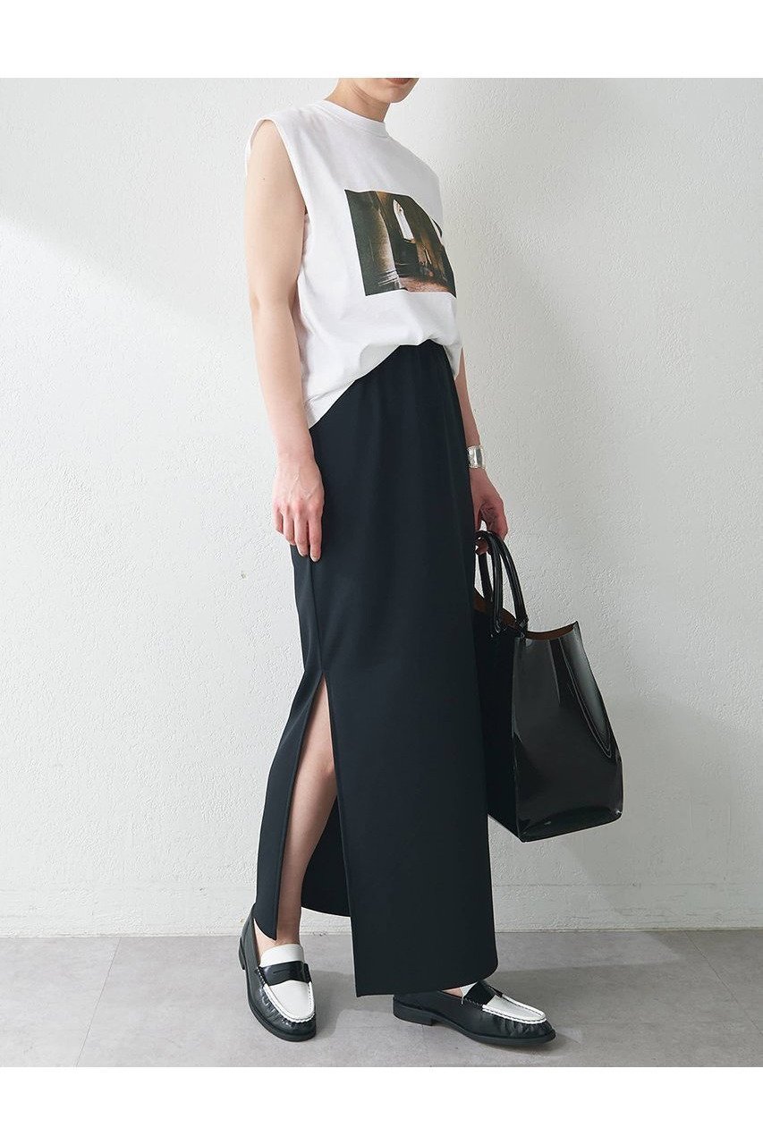ミニマル×スリットで洗練された着こなしが叶うIラインスカート 人気、トレンドファッション・服の通販 founy(ファニー) 【ウィムガゼット/Whim Gazette】 トレンドファッション・スタイル  Fashion Trends ファッション、ブランド PICK UP! Fashion Brand Pick Up ファッション Fashion レディースファッション WOMEN スカート Skirt ロングスカート Long Skirt ジャージ Jersey ジョーゼット Georgette ストレッチ Stretch スリット Slit ベーシック Basic ロング Long エレガント 上品 Elegant NEW・新作・新着・新入荷 New Arrivals |ID:prp329100004560573