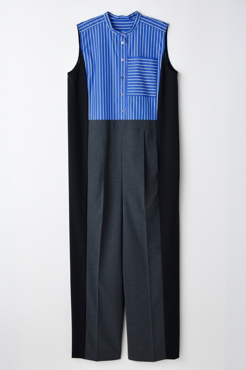 華奢見えを叶えるライン切替オールインワン 人気、トレンドファッション・服の通販 founy(ファニー) 【エンフォルド/ENFOLD】 トレンドファッション・スタイル  Fashion Trends ファッション、ブランド PICK UP! Fashion Brand Pick Up ファッション Fashion レディースファッション WOMEN パンツ Pants コンパクト Compact リラックス Relax ルーズ Loose 切替 Switching NEW・新作・新着・新入荷 New Arrivals A/W・秋冬 Aw・Autumn/Winter・Fw・Fall-Winter |ID:prp329100004562028