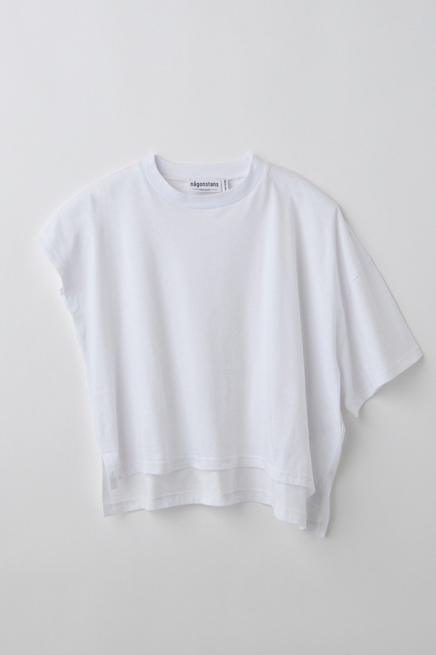 さりげない個性を添える、アシンメトリーTシャツ 人気、トレンドファッション・服の通販 founy(ファニー) 【ナゴンスタンス/nagonstans】 トレンドファッション・スタイル  Fashion Trends ファッション、ブランド PICK UP! Fashion Brand Pick Up ファッション Fashion レディースファッション WOMEN トップス・カットソー Tops/Tshirt シャツ/ブラウス Shirts/Blouses ロング / Tシャツ T-Shirts カットソー Cut and Sewn アシンメトリー Asymmetry ショート Short シンプル Simple スリーブ Sleeve バランス Balance |ID:prp329100004562019