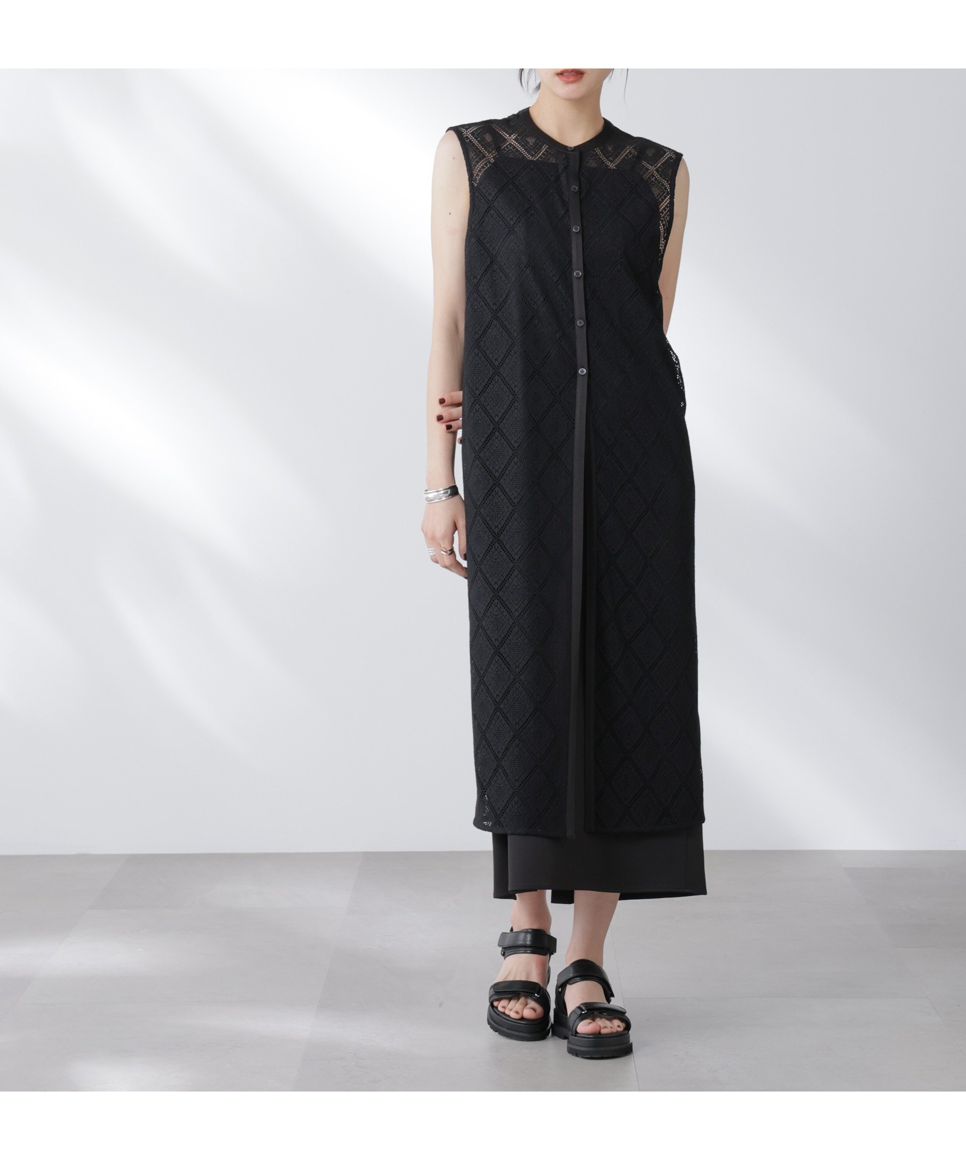 大人の重ね着を叶えるレースジレ×キャミワンピースセット 人気、トレンドファッション・服の通販 founy(ファニー) 【ナノ ユニバース/nano universe】 トレンドファッション・スタイル  Fashion Trends ファッション、ブランド PICK UP! Fashion Brand Pick Up ファッション Fashion レディースファッション WOMEN アウター Coat Outerwear ワンピース Dress キャミワンピース No Sleeve Dresses ウォッシャブル Washable キャミワンピース Cami Dress 切替 Switching シンプル Simple ダウン Down デニム Denim トリミング Trimming ドレープ Drape レース Race おすすめ Recommend 2025年 2025 |ID:prp329100004562805