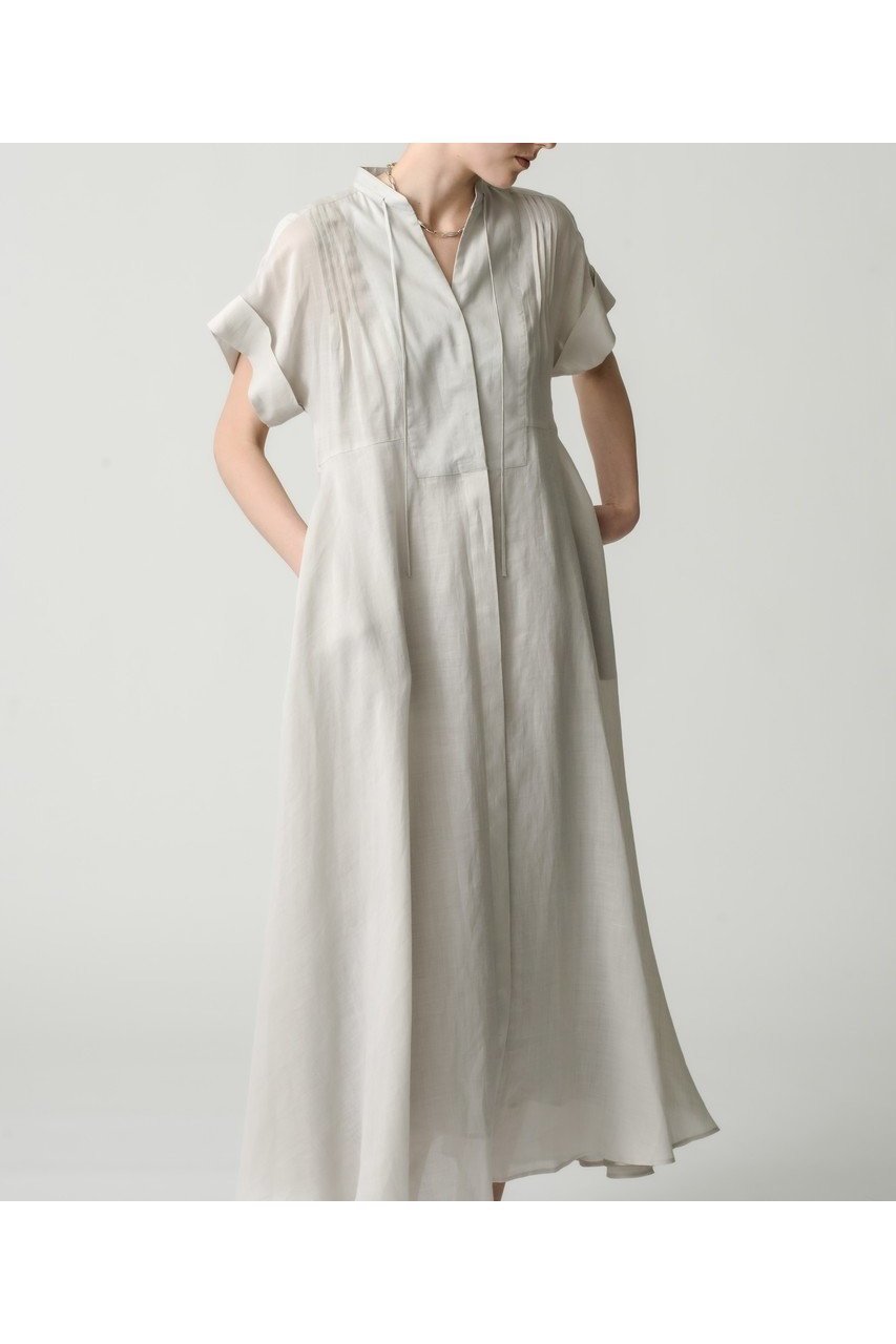 軽やかで華やぐ、大人のためのラミー素材ワンピース 人気、トレンドファッション・服の通販 founy(ファニー) 【エブール/ebure】 トレンドファッション・スタイル  Fashion Trends ファッション、ブランド PICK UP! Fashion Brand Pick Up ファッション Fashion レディースファッション WOMEN ワンピース Dress チュニック Tunic 2025年 2025 チュニック Tunic フレア Flare リボン Ribbon A/W・秋冬 Aw・Autumn/Winter・Fw・Fall-Winter |ID:prp329100004567705