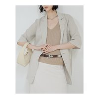 【この夏注目!ハーフスリーブジャケット・トップスで叶える大人の抜け感コーデ】GALLARDAGALANTE,FLORENT,uncrave,martinique 人気、トレンドファッション・服の通販 founy(ファニー) 【フローレント/FLORENT】 【ガリャルダガランテ/GALLARDAGALANTE】 【オブラダ/Oblada】 【ミューラル/MURRAL】 【アンクレイヴ/uncrave】 トレンドファッション・スタイル  Fashion Trends トレンド、ファッションスタイル Fashion Trends ファッション Fashion レディースファッション WOMEN トップス・カットソー Tops/Tshirt シャツ/ブラウス Shirts/Blouses ロング / Tシャツ T-Shirts カットソー Cut and Sewn パーカ Sweats スウェット Sweat アウター Coat Outerwear ジャケット Jackets インナー Inner ショート Short スリーブ Sleeve ドレープ Drape ハーフ Half 夏 Summer 定番 Standard 春 Spring S/S・春夏 Ss・Spring/Summer エアリー Airy エレガント 上品 Elegant 再入荷 Restock/Back In Stock/Re Arrival 半袖 Short Sleeve 抗菌 Antibacterial おすすめ Recommend スリット Slit デニム Denim シェイプ Shape |ID:stp329100000006292