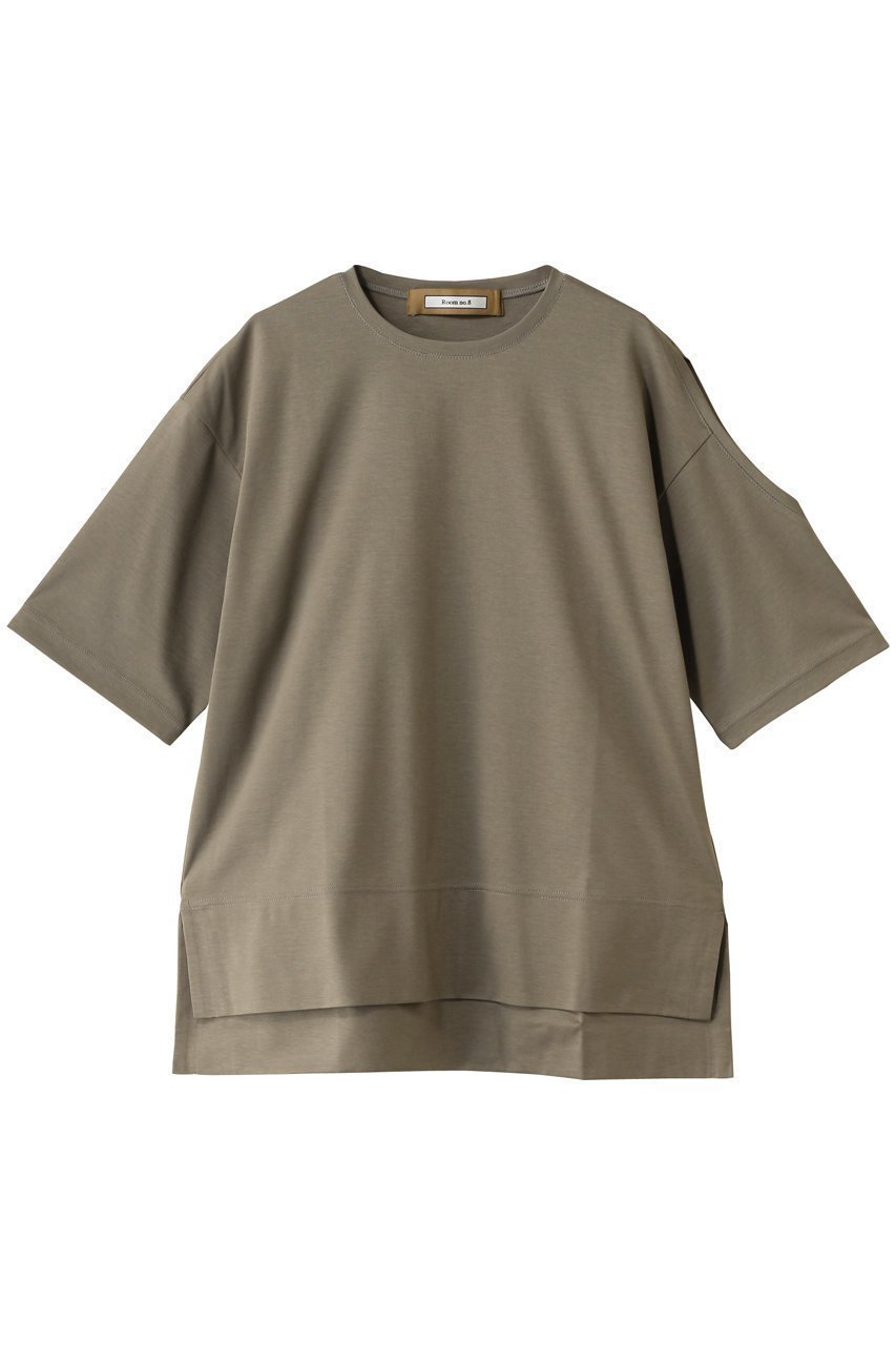 スリットディテールで魅せる上質万能トップス 人気、トレンドファッション・服の通販 founy(ファニー) 【ルームエイト/Room no.8】 トレンドファッション・スタイル  Fashion Trends ファッション、ブランド PICK UP! Fashion Brand Pick Up ファッション Fashion レディースファッション WOMEN トップス・カットソー Tops/Tshirt シャツ/ブラウス Shirts/Blouses ロング / Tシャツ T-Shirts カットソー Cut and Sewn ショート Short スリット Slit スリーブ Sleeve エレガント 上品 Elegant 定番 Standard NEW・新作・新着・新入荷 New Arrivals |ID:prp329100004570095