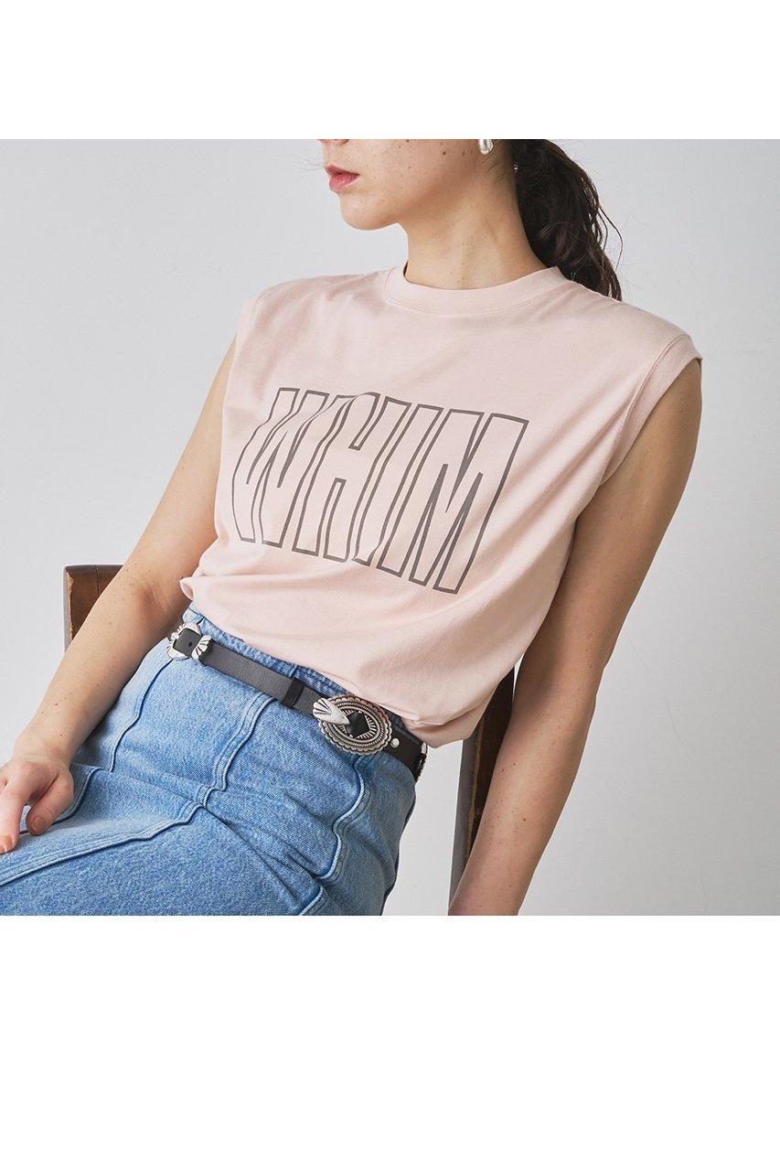 ロゴで魅せる、洗練ノースリーブプルオーバー 人気、トレンドファッション・服の通販 founy(ファニー) 【ウィムガゼット/Whim Gazette】 トレンドファッション・スタイル  Fashion Trends ファッション、ブランド PICK UP! Fashion Brand Pick Up ファッション Fashion レディースファッション WOMEN トップス・カットソー Tops/Tshirt キャミソール / ノースリーブ No Sleeves シャツ/ブラウス Shirts/Blouses ロング / Tシャツ T-Shirts カットソー Cut and Sewn キャミソール Camisole コンパクト Compact タンク Tank ノースリーブ No Sleeve バランス Balance ベビー Baby ベーシック Basic NEW・新作・新着・新入荷 New Arrivals |ID:prp329100004570062
