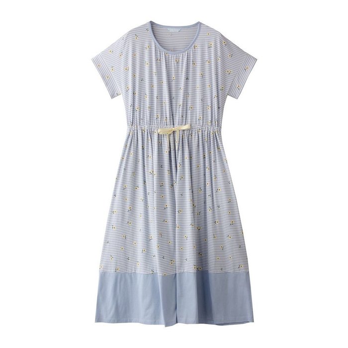 【大人の癒しと華やかさを叶える夏パジャマコレクション】KID BLUE(キッドブルー) 人気、トレンドファッション・服の通販 founy(ファニー) 【キッドブルー/KID BLUE】 トレンドファッション・スタイル  Fashion Trends ファッション、ブランド PICK UP! Fashion Brand Pick Up ファッション Fashion レディースファッション WOMEN パジャマ Pajamas ボーダー Border リボン Ribbon NEW・新作・新着・新入荷 New Arrivals 無地 Plain Color お家時間・ステイホーム Home Time/Stay Home プリント Print リラックス Relax 定番 Standard スリット Slit フェミニン Feminine ボトム Bottom 夏 Summer 春 Spring S/S・春夏 Ss・Spring/Summer |ID:stp329100000006306