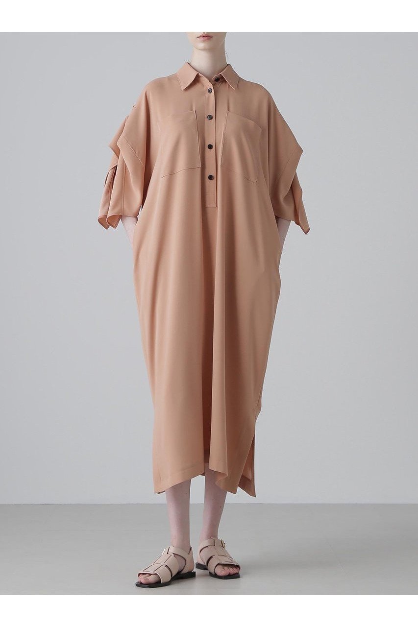 シャツディテールが映える、KIMONO-Tコラボの上品デザインドレス 人気、トレンドファッション・服の通販 founy(ファニー) 【アドーア/ADORE】 トレンドファッション・スタイル  Fashion Trends ファッション、ブランド PICK UP! Fashion Brand Pick Up ファッション Fashion レディースファッション WOMEN ワンピース Dress チュニック Tunic コラボ Collaboration ストレッチ Stretch チュニック Tunic ドレス Dress ドレープ Drape リラックス Relax エレガント 上品 Elegant NEW・新作・新着・新入荷 New Arrivals |ID:prp329100004571623