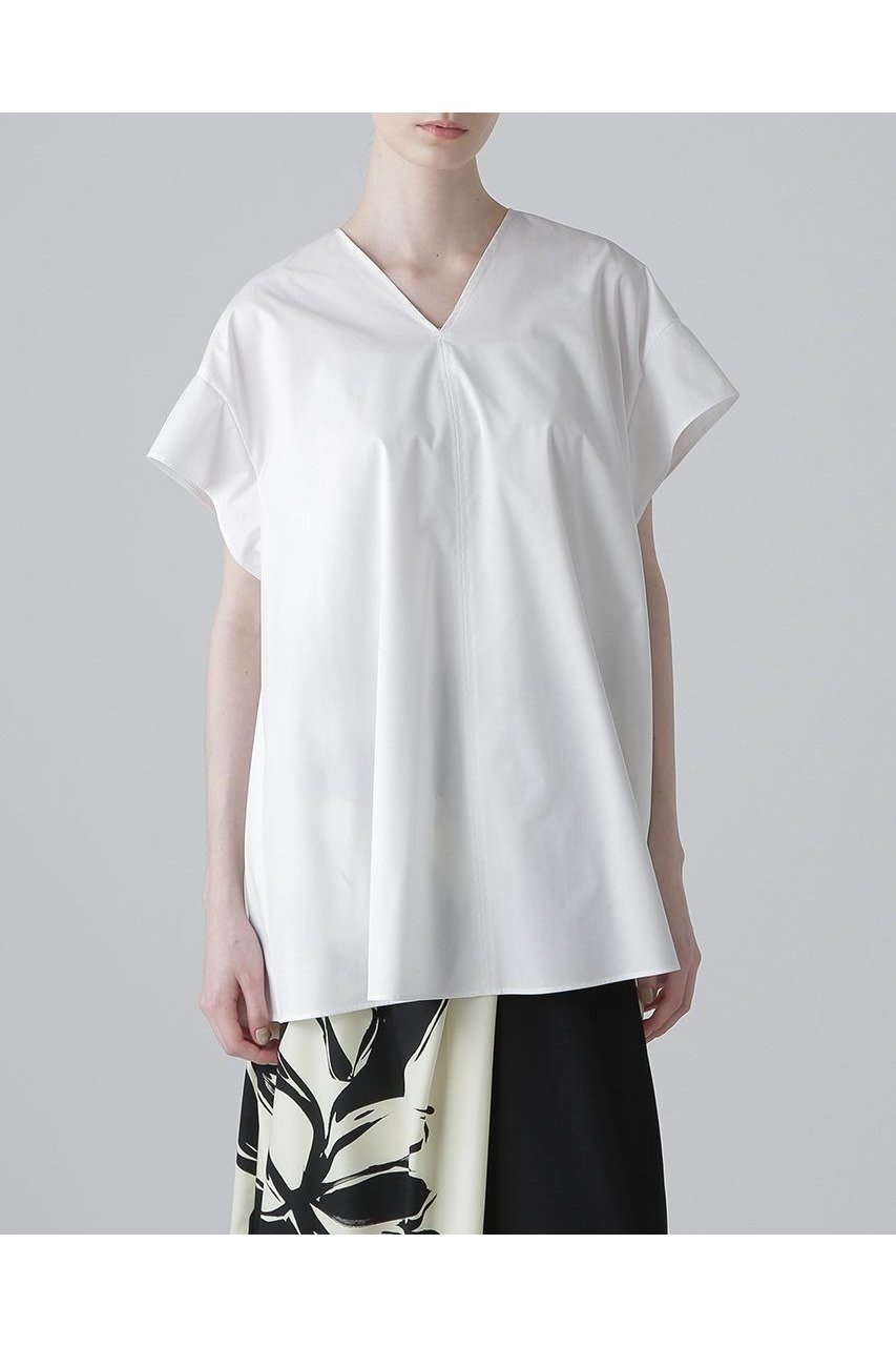たっぷりフレアとリボンが印象的な、バックシャンブラウス 人気、トレンドファッション・服の通販 founy(ファニー) 【アドーア/ADORE】 トレンドファッション・スタイル  Fashion Trends ファッション、ブランド PICK UP! Fashion Brand Pick Up ファッション Fashion レディースファッション WOMEN トップス・カットソー Tops/Tshirt シャツ/ブラウス Shirts/Blouses ギャザー Gather コンパクト Compact ショート Short スリーブ Sleeve ビンテージ Vintage フレア Flare ブロード Broad リボン Ribbon 夏 Summer NEW・新作・新着・新入荷 New Arrivals |ID:prp329100004571591