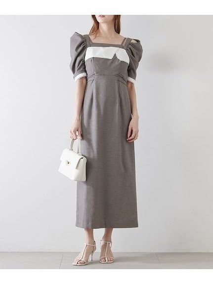 ロマンティックな気分を盛り上げる セーラーカラー×バイカラーワンピース 人気、トレンドファッション・服の通販 founy(ファニー) 【スナイデル/SNIDEL】 トレンドファッション・スタイル  Fashion Trends ファッション、ブランド PICK UP! Fashion Brand Pick Up ファッション Fashion レディースファッション WOMEN ワンピース Dress ウェーブ Wave オフショルダー Off Shoulder キャミワンピース Cami Dress 今季 This Season シャーリング Shirring ストレッチ Stretch ストレート Straight スーツ Suit デコルテ Decolletage デニム Denim トレンド Trend ドッキング Docking フィット Fit ミックス Mix リボン Ribbon レース Race ロマンティック Romantic ワンポイント One Point おすすめ Recommend |ID:prp329100004516747