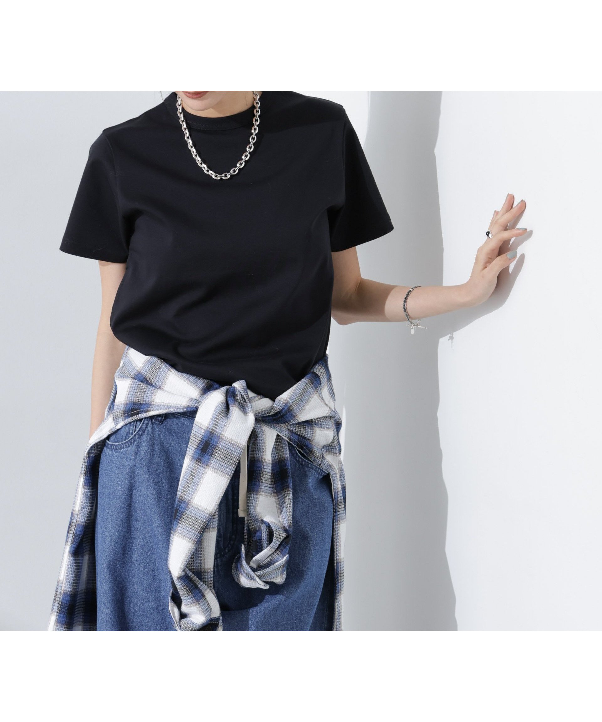 着るだけで清潔見えが叶う 高機能ベーシックTシャツ 人気、トレンドファッション・服の通販 founy(ファニー) 【ナノ ユニバース/nano universe】 トレンドファッション・スタイル  Fashion Trends ファッション、ブランド PICK UP! Fashion Brand Pick Up ファッション Fashion レディースファッション WOMEN トップス・カットソー Tops/Tshirt シャツ/ブラウス Shirts/Blouses ロング / Tシャツ T-Shirts コンパクト Compact 抗菌 Antibacterial フィット Fit フェミニン Feminine ボトム Bottom エレガント 上品 Elegant ビジネス 仕事 通勤 Business 2025年 2025 2025春夏・S/S Ss,Spring/Summer,2025 |ID:prp329100004540593