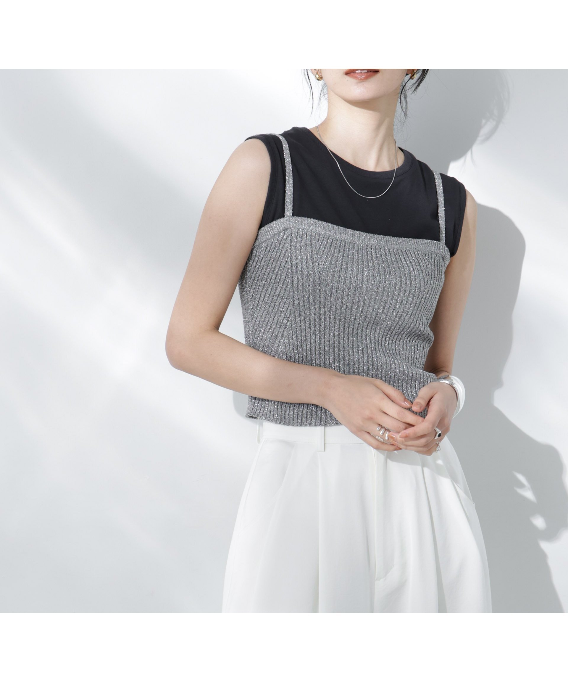 快適さと美シルエットを両立 汗ジミ防止ノースリーブTシャツ 人気、トレンドファッション・服の通販 founy(ファニー) 【ナノ ユニバース/nano universe】 トレンドファッション・スタイル  Fashion Trends ファッション、ブランド PICK UP! Fashion Brand Pick Up ファッション Fashion レディースファッション WOMEN トップス・カットソー Tops/Tshirt キャミソール / ノースリーブ No Sleeves シャツ/ブラウス Shirts/Blouses ロング / Tシャツ T-Shirts イエロー Yellow カラフル Colorful 吸水 Water Absorption シンプル Simple スタイリッシュ Stylish スリット Slit 定番 Standard ノースリーブ No Sleeve 人気 Popularity バランス Balance 再入荷 Restock/Back In Stock/Re Arrival エレガント 上品 Elegant 2025年 2025 2025春夏・S/S Ss,Spring/Summer,2025 |ID:prp329100004528640