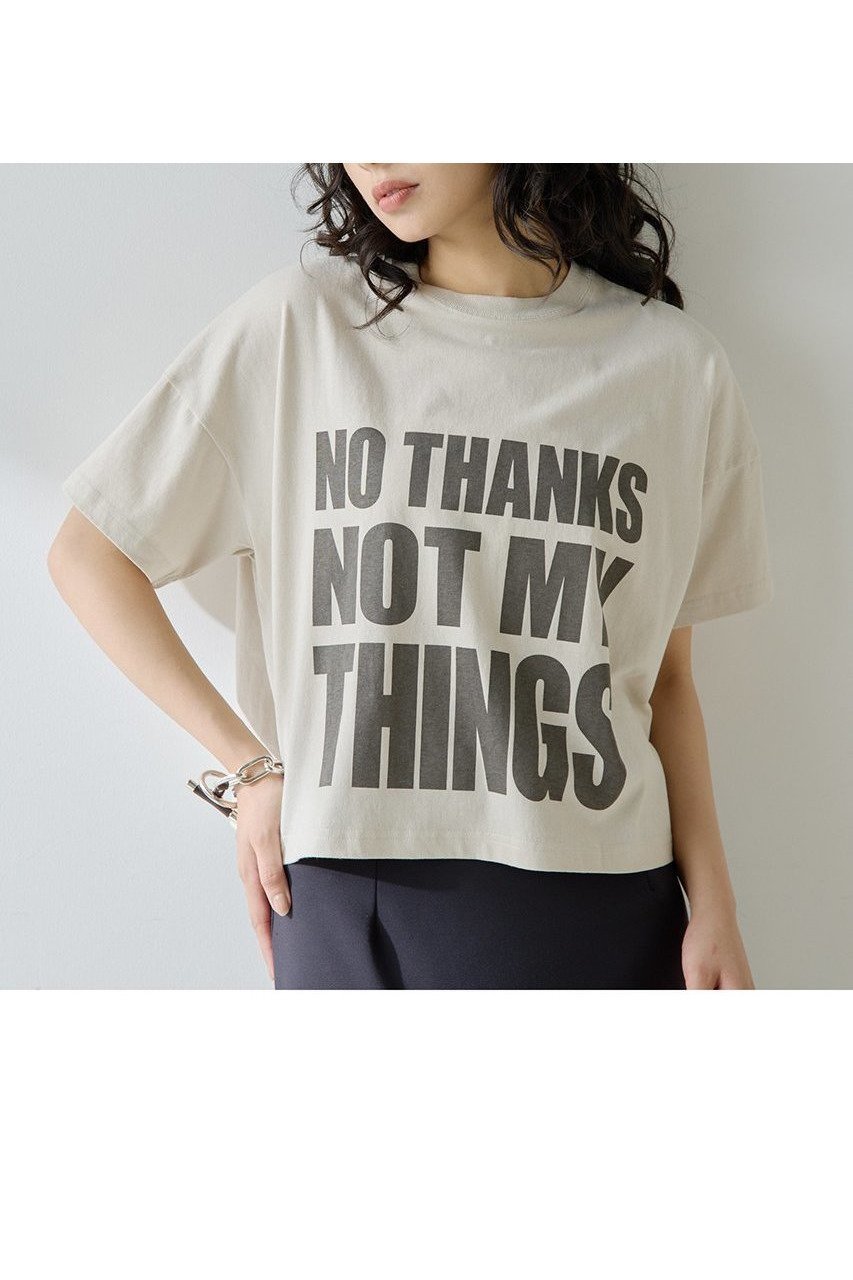 【Whim Gazette/ウィムガゼット】ロゴで魅せる、スタイルアップショートTシャツ 人気、トレンドファッション・服の通販 founy(ファニー) 【ウィムガゼット/Whim Gazette】 トレンドファッション・スタイル  Fashion Trends トレンド、ファッションスタイル Fashion Trends ファッション Fashion レディースファッション WOMEN トップス・カットソー Tops/Tshirt シャツ/ブラウス Shirts/Blouses ロング / Tシャツ T-Shirts カットソー Cut and Sewn おすすめ Recommend コンパクト Compact ショート Short スラックス Slacks スリーブ Sleeve フロント Front プリント Print ベーシック Basic ボトム Bottom ロング Long NEW・新作・新着・新入荷 New Arrivals |ID:prp329100004577737