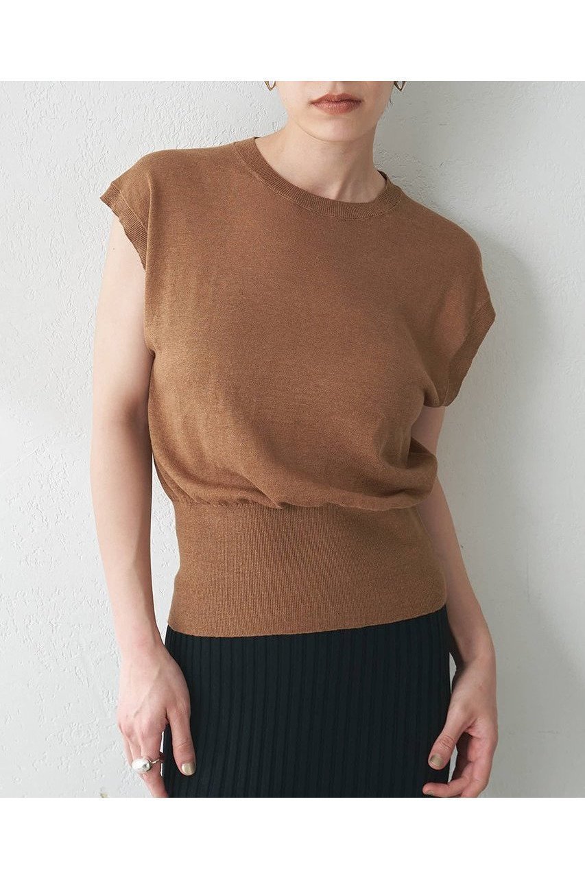 【Whim Gazette/ウィムガゼット】艶と涼感をまとう、上品フレンチスリーブニット 人気、トレンドファッション・服の通販 founy(ファニー) 【ウィムガゼット/Whim Gazette】 トレンドファッション・スタイル  Fashion Trends トレンド、ファッションスタイル Fashion Trends ファッション Fashion レディースファッション WOMEN トップス・カットソー Tops/Tshirt ニット Knit Tops プルオーバー Pullover おすすめ Recommend アンサンブル Ensemble カーディガン Cardigan サマー Summer シルク Silk スリーブ Sleeve フレンチ French ベーシック Basic ボトム Bottom リネン Linen ロング Long エレガント 上品 Elegant 夏 Summer NEW・新作・新着・新入荷 New Arrivals |ID:prp329100004577741