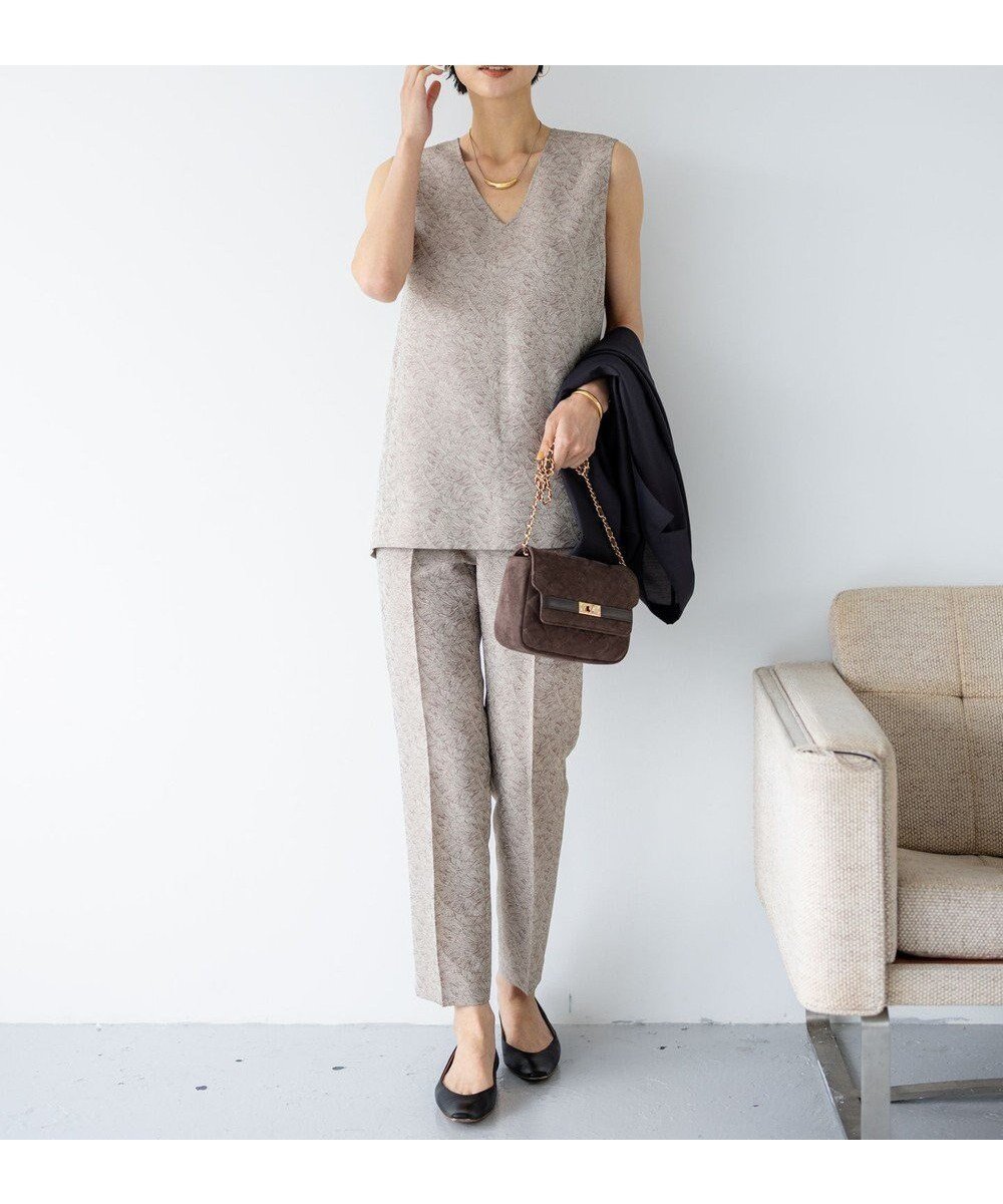 品格をまとう、繊細ジャカードのパンツセットアップ 人気、トレンドファッション・服の通販 founy(ファニー) 【23区/NIJYUSANKU】 トレンドファッション・スタイル  Fashion Trends ファッション、ブランド PICK UP! Fashion Brand Pick Up ファッション Fashion レディースファッション WOMEN セットアップ Setup パンツ Pants 春 Spring ジャカード Jacquard セットアップ Set Up センター Center リネン Linen レギュラー Regular S/S・春夏 Ss・Spring/Summer NEW・新作・新着・新入荷 New Arrivals 夏 Summer エレガント 上品 Elegant 2025年 2025 2025春夏・S/S Ss,Spring/Summer,2025 |ID:prp329100004579578