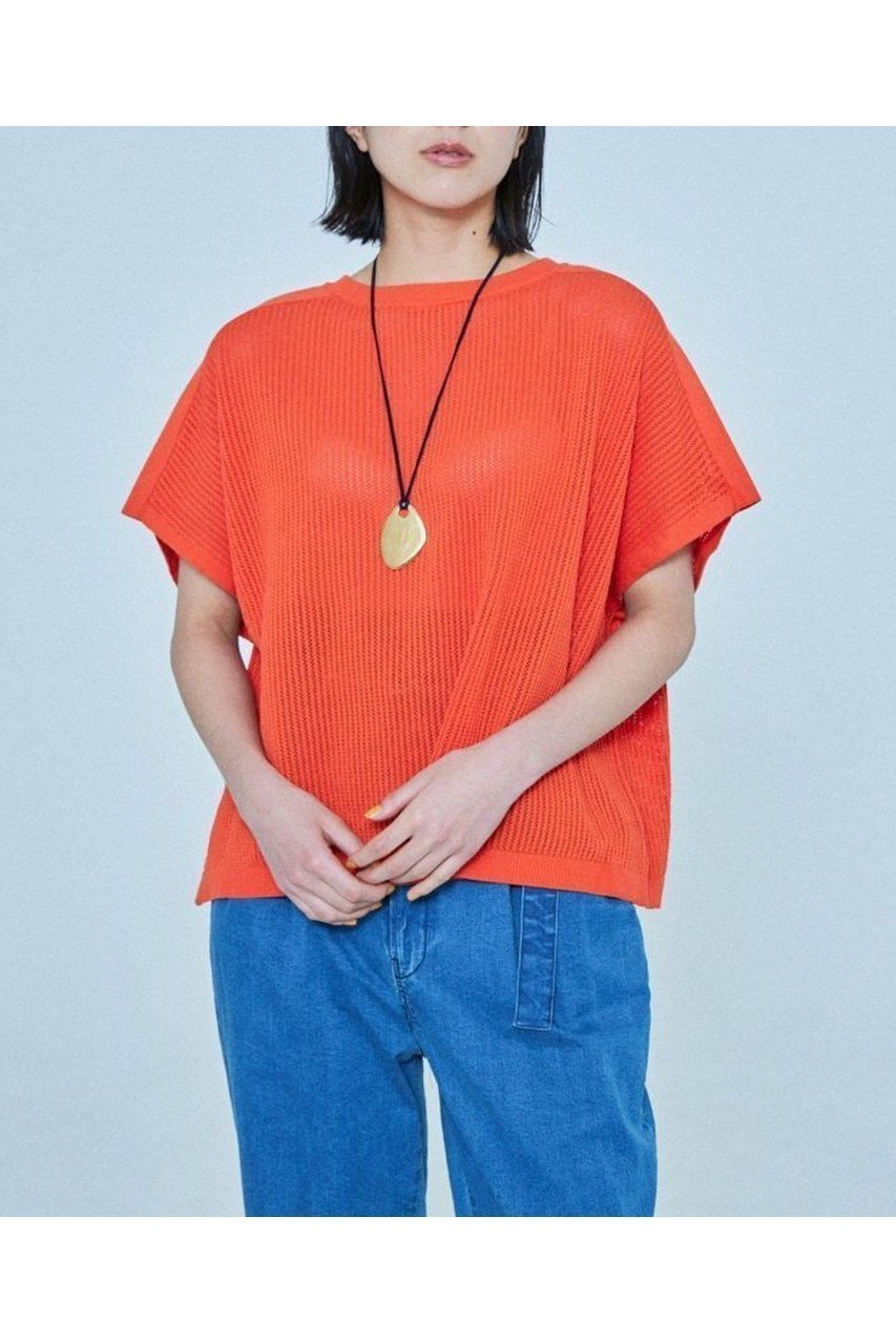 【lelill/レリル】前後2WAYで楽しめるメッシュ編みサマーニット 人気、トレンドファッション・服の通販 founy(ファニー) 【レリル/lelill】 トレンドファッション・スタイル  Fashion Trends トレンド、ファッションスタイル Fashion Trends ファッション Fashion レディースファッション WOMEN アウター Coat Outerwear ポンチョ Ponchos トップス・カットソー Tops/Tshirt シャツ/ブラウス Shirts/Blouses ロング / Tシャツ T-Shirts カットソー Cut and Sewn インナー Inner カーディガン Cardigan サマー Summer ショート Short スリーブ Sleeve メッシュ Mesh 夏 Summer NEW・新作・新着・新入荷 New Arrivals |ID:prp329100004580254