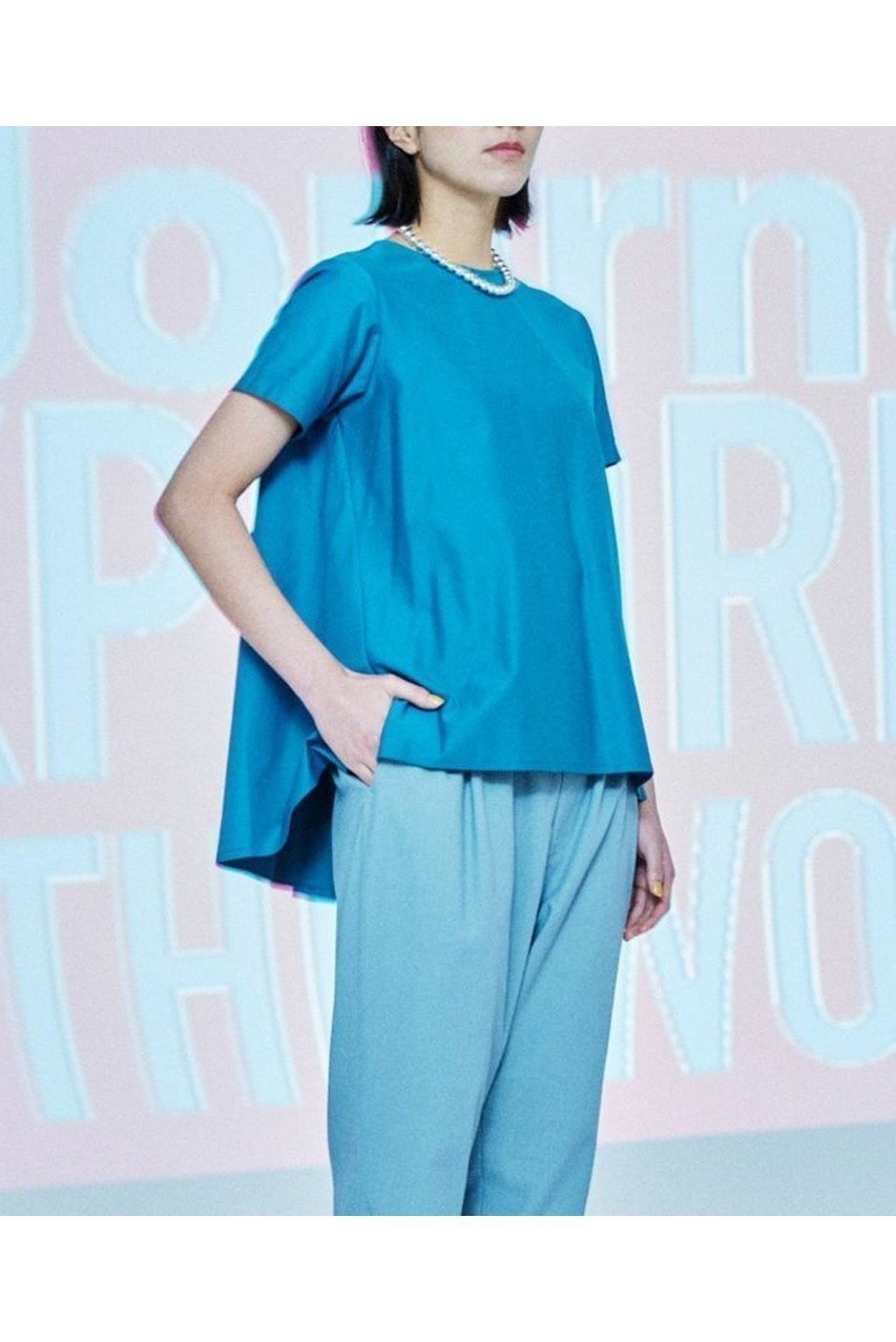 【lelill/レリル】きれいめを叶える主役級ギャザーTシャツ 人気、トレンドファッション・服の通販 founy(ファニー) 【レリル/lelill】 トレンドファッション・スタイル  Fashion Trends トレンド、ファッションスタイル Fashion Trends ファッション Fashion レディースファッション WOMEN トップス・カットソー Tops/Tshirt シャツ/ブラウス Shirts/Blouses ロング / Tシャツ T-Shirts カットソー Cut and Sewn おすすめ Recommend ギャザー Gather ショート Short スリット Slit スリーブ Sleeve リラックス Relax ワイド Wide NEW・新作・新着・新入荷 New Arrivals |ID:prp329100004580256