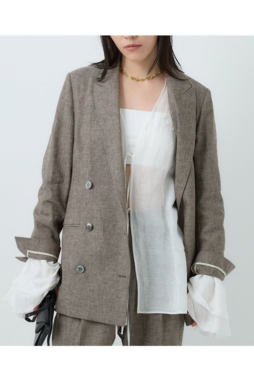 さらりと羽織れる、大人のための夏ジャケット 人気、トレンドファッション・服の通販 founy(ファニー) 【カオス/Chaos】 トレンドファッション・スタイル  Fashion Trends ファッション、ブランド PICK UP! Fashion Brand Pick Up ファッション Fashion レディースファッション WOMEN アウター Coat Outerwear ジャケット Jackets ジャケット Jacket リネン Linen 夏 Summer NEW・新作・新着・新入荷 New Arrivals |ID:prp329100004581728