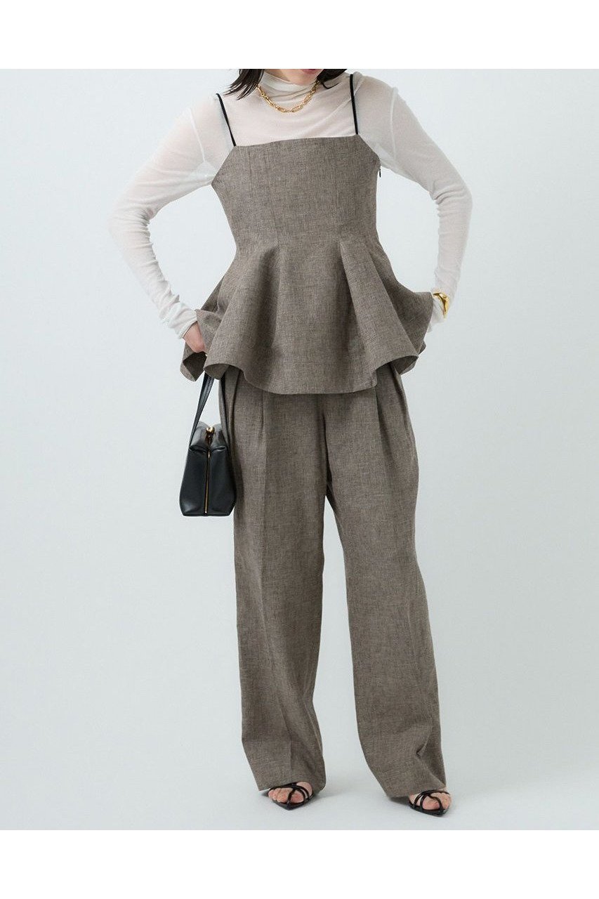 一枚で主役になる、立体フォルムのボーリングピンベスト 人気、トレンドファッション・服の通販 founy(ファニー) 【カオス/Chaos】 トレンドファッション・スタイル  Fashion Trends ファッション、ブランド PICK UP! Fashion Brand Pick Up ファッション Fashion レディースファッション WOMEN アウター Coat Outerwear ジャケット Jackets ジャケット Jacket デニム Denim フォルム Form ベスト Vest リネン Linen NEW・新作・新着・新入荷 New Arrivals |ID:prp329100004581730