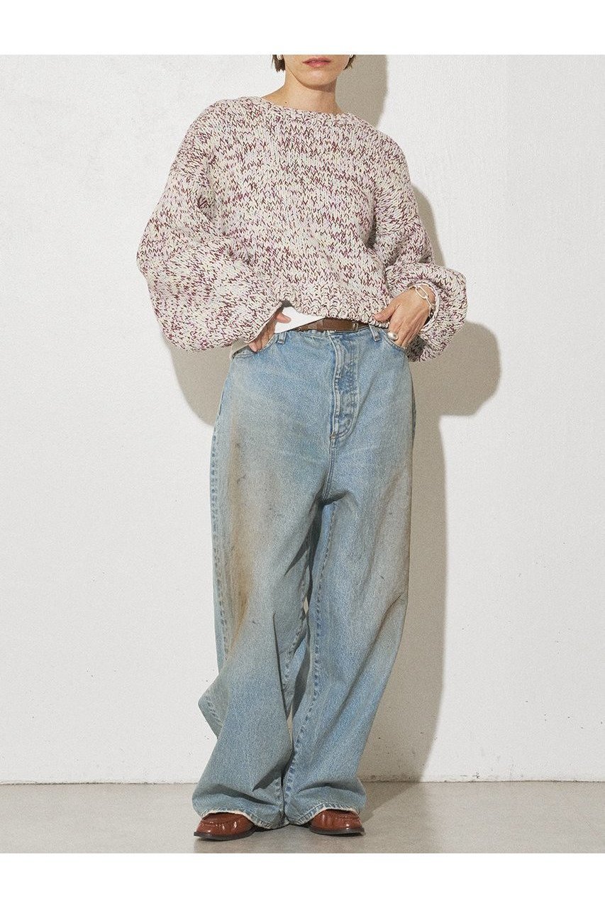 こだわりの加工で魅せる、大人のためのワイドデニムパンツ 人気、トレンドファッション・服の通販 founy(ファニー) 【ウィムガゼット/Whim Gazette】 トレンドファッション・スタイル  Fashion Trends ファッション、ブランド PICK UP! Fashion Brand Pick Up ファッション Fashion レディースファッション WOMEN パンツ Pants デニムパンツ Denim Pants おすすめ Recommend コンパクト Compact ストーン Stone デニム Denim ワイド Wide NEW・新作・新着・新入荷 New Arrivals |ID:prp329100004581756