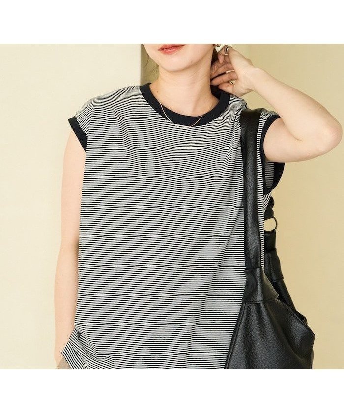 【FREAK'S STORE/フリークスストア】毎年人気の名品 ノースリーブカットソー 人気、トレンドファッション・服の通販 founy(ファニー) 【フリークスストア/FREAK'S STORE】 トレンドファッション・スタイル  Fashion Trends トレンド、ファッションスタイル Fashion Trends ファッション Fashion レディースファッション WOMEN トップス・カットソー Tops/Tshirt キャミソール / ノースリーブ No Sleeves シャツ/ブラウス Shirts/Blouses ロング / Tシャツ T-Shirts 2025年 2025 2025春夏・S/S Ss,Spring/Summer,2025 コンパクト Compact ショルダー Shoulder スリット Slit ドロップ Drop ノースリーブ No Sleeve ベーシック Basic ボーダー Border 人気 Popularity 夏 Summer 定番 Standard S/S・春夏 Ss・Spring/Summer |ID:prp329100004520586
