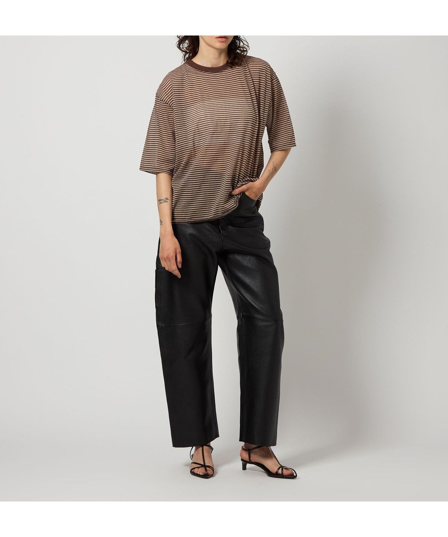 【BEAUTY&YOUTH / UNITED ARROWS/ビューティ&ユース ユナイテッドアローズ】シアー感が今っぽい 軽やかボーダーTシャツ 人気、トレンドファッション・服の通販 founy(ファニー) 【ビューティ&ユース ユナイテッドアローズ/BEAUTY&YOUTH / UNITED ARROWS】 トレンドファッション・スタイル  Fashion Trends トレンド、ファッションスタイル Fashion Trends ファッション Fashion レディースファッション WOMEN トップス・カットソー Tops/Tshirt シャツ/ブラウス Shirts/Blouses ロング / Tシャツ T-Shirts インナー Inner シアー Sheer ボーダー Border |ID:prp329100004529328
